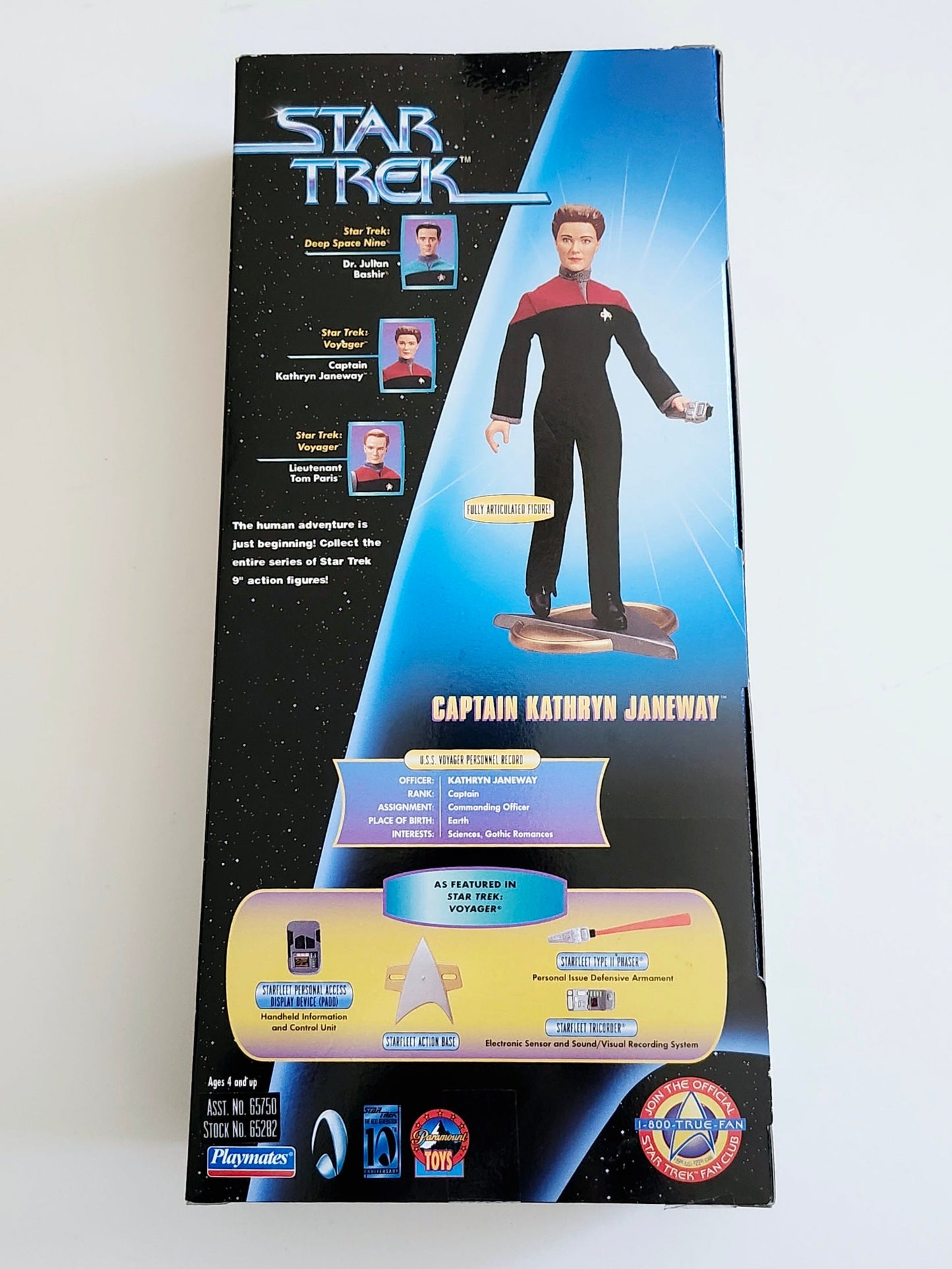 Star Trek Warp Factor Series 2 Captain Kathryn Janeway 9-Inch Action Figure