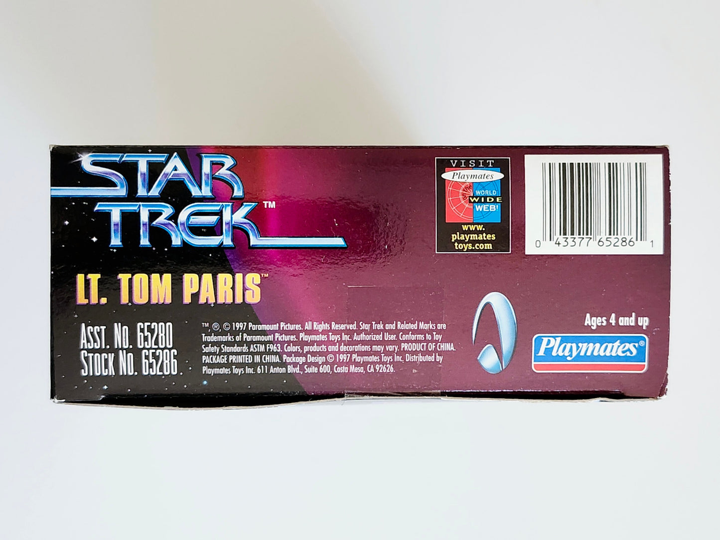 Star Trek Warp Factor Series 2 Lt. Tom Paris 9-Inch Action Figure