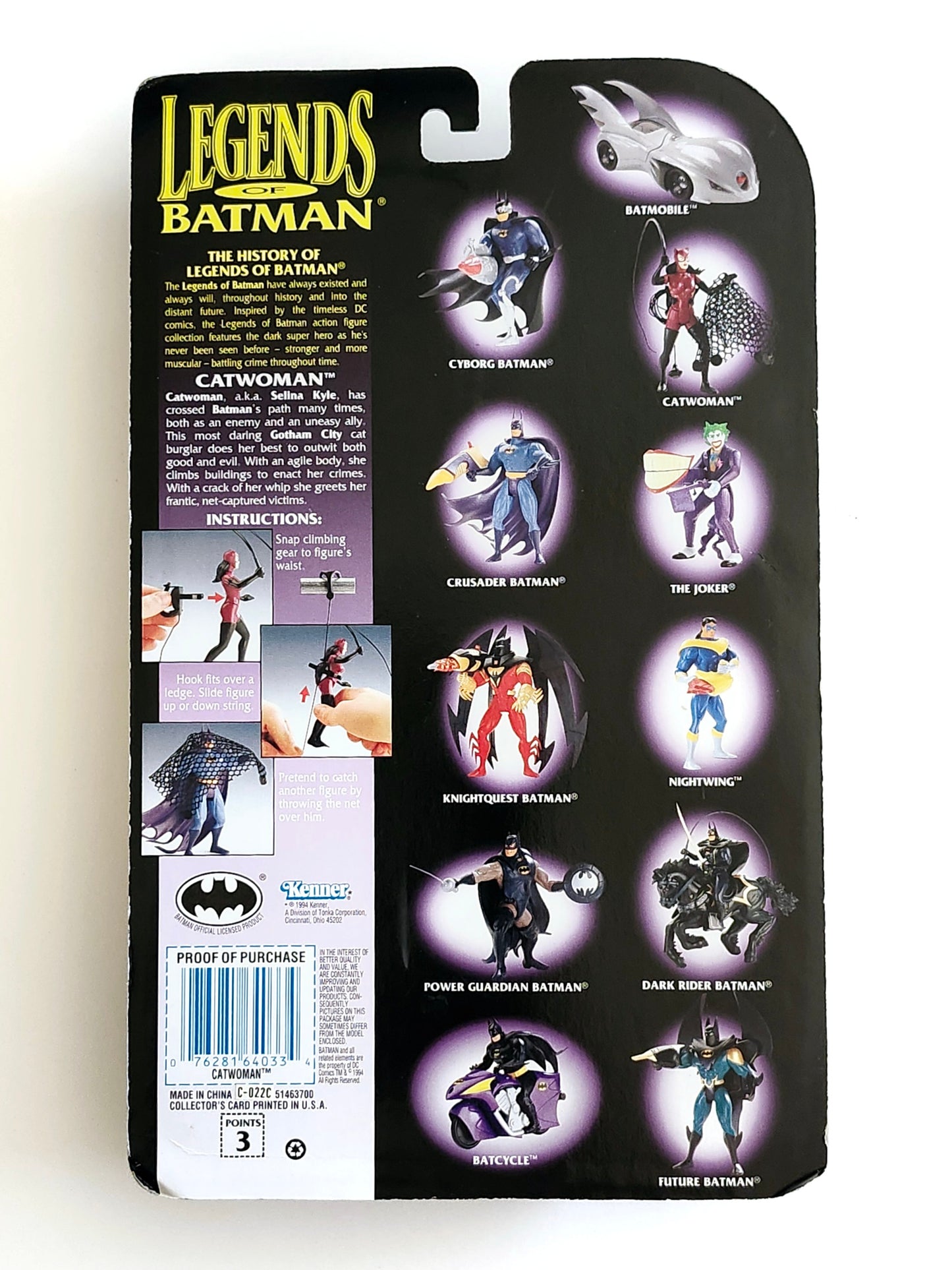 Catwoman Action Figure from Legends of Batman