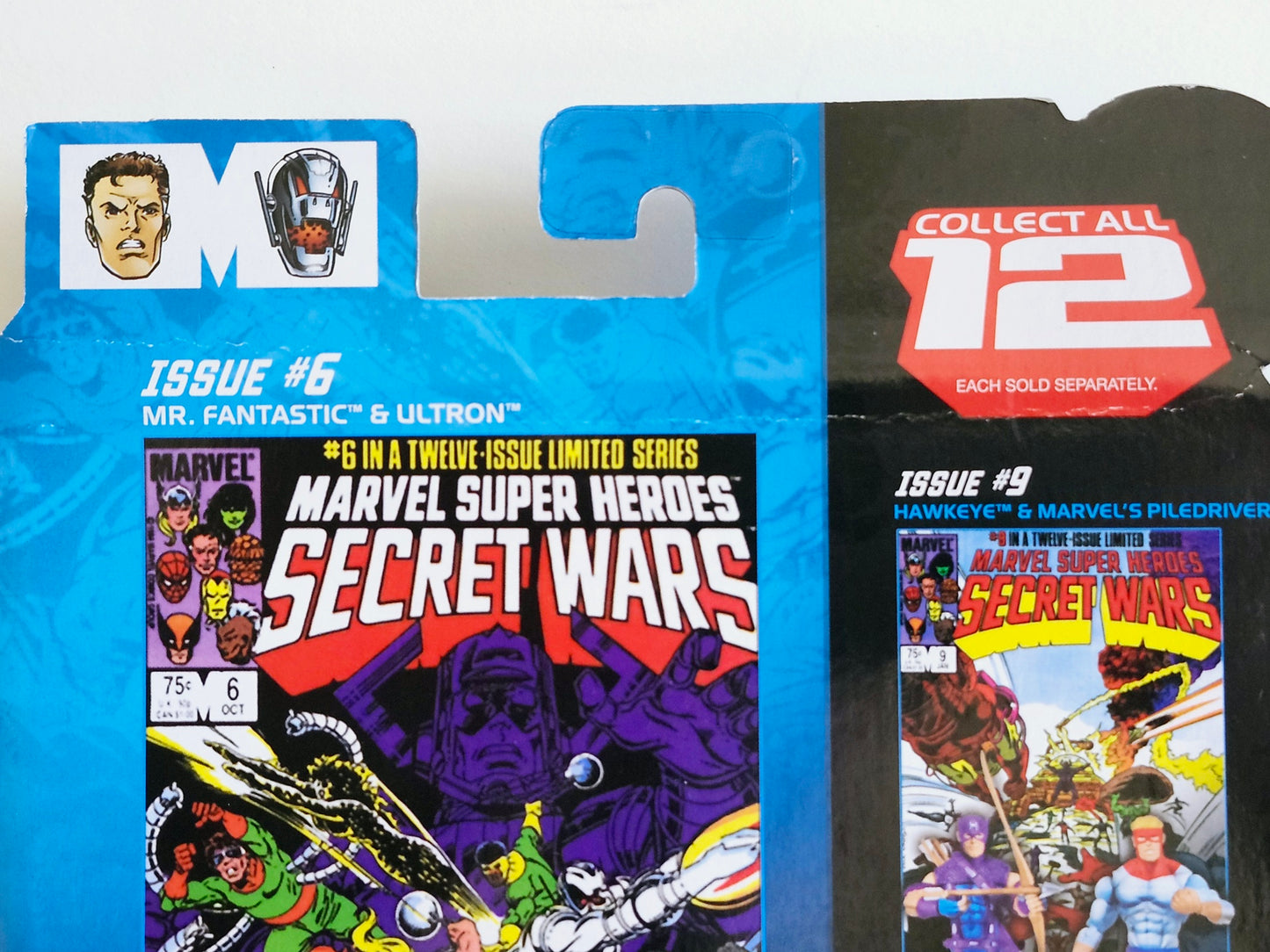 Marvel Universe Mr. Fantastic & Ultron 25th Anniversary Secret Wars 3.75-Inch Action Figure Comic Pack