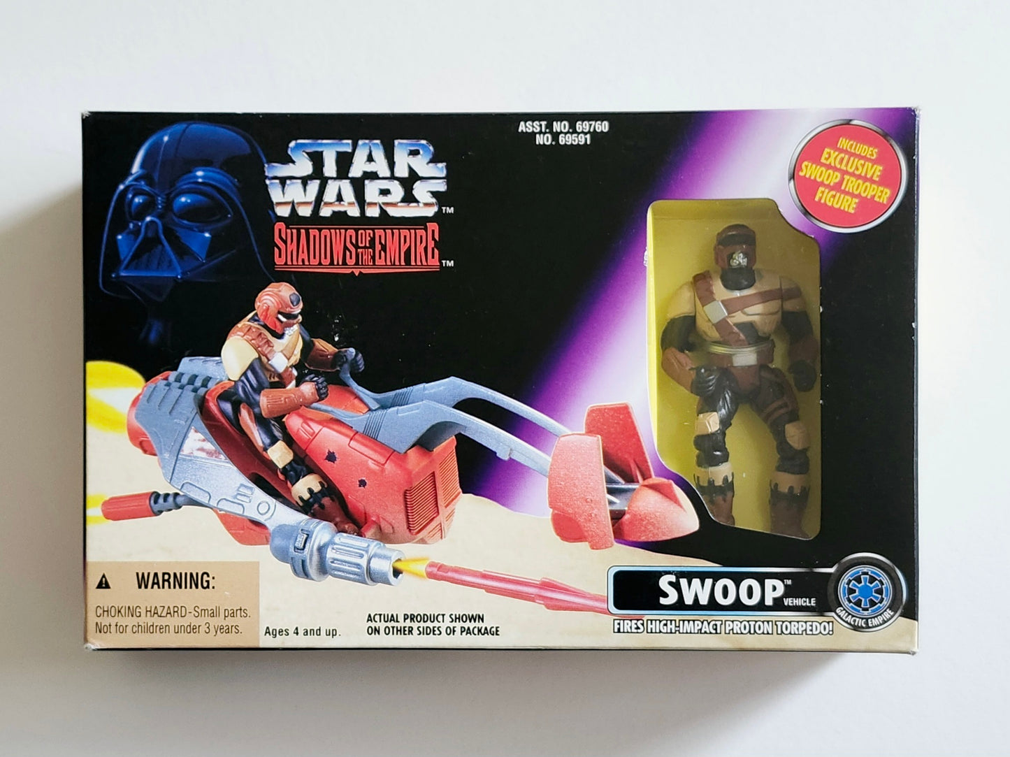 Star Wars: Shadows of the Empire Swoop Bike with Trooper Action Figure and Vehicle