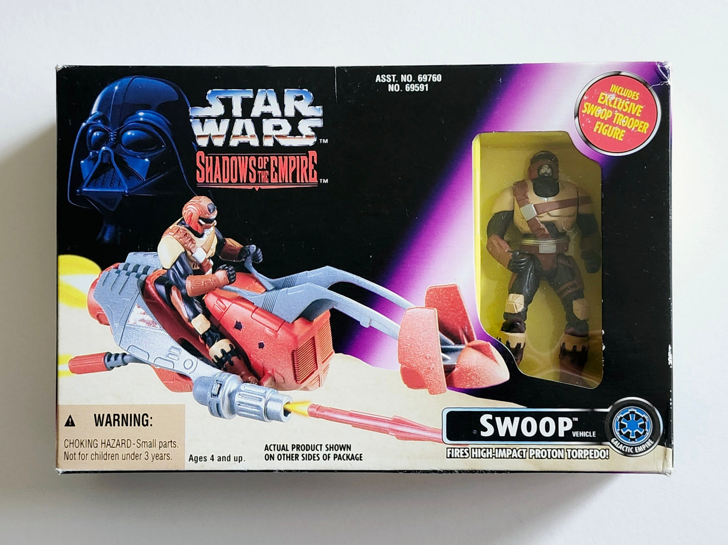Star Wars: Shadows of the Empire Swoop Bike with Trooper Action Figure and Vehicle