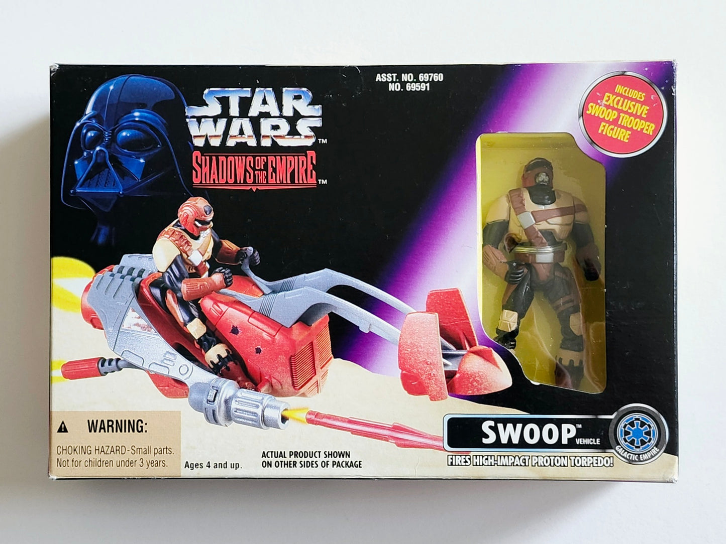 Star Wars: Shadows of the Empire Swoop Bike with Trooper Action Figure and Vehicle