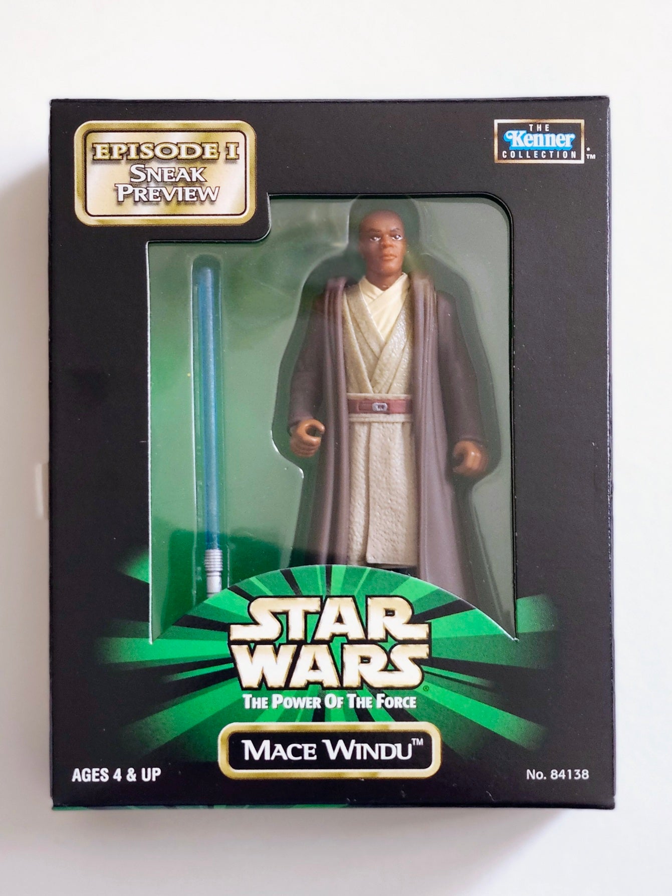Star Wars: Power of the Force Episode I Sneak Preview Mace Windu 3.75-Inch Action Figure