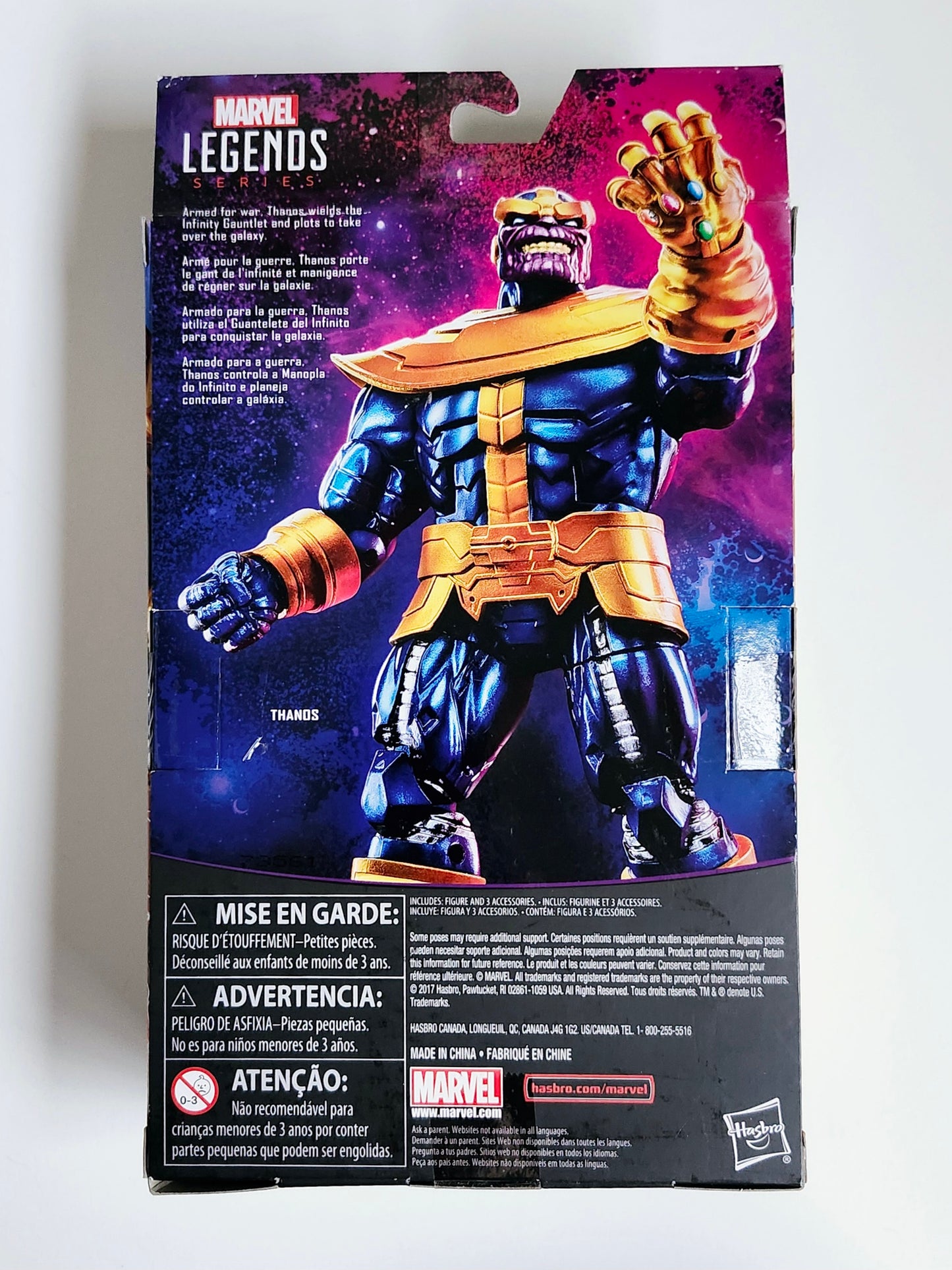 Marvel Legends Exclusive Thanos 6-Inch Action Figure