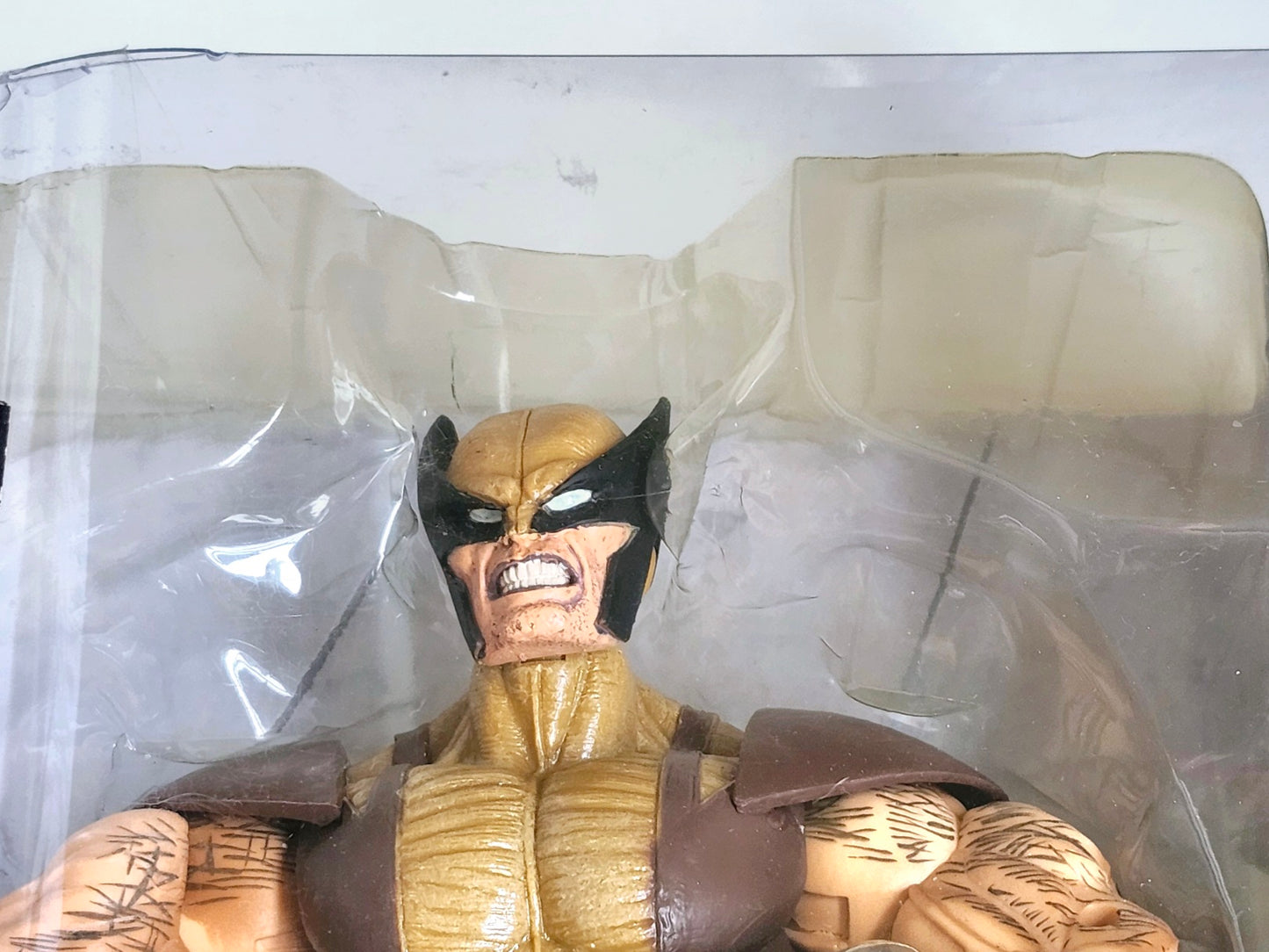 Marvel Legends Icons Series Wolverine (Brown Tiger Stripe Costume) 12-Inch Scale Action Figure