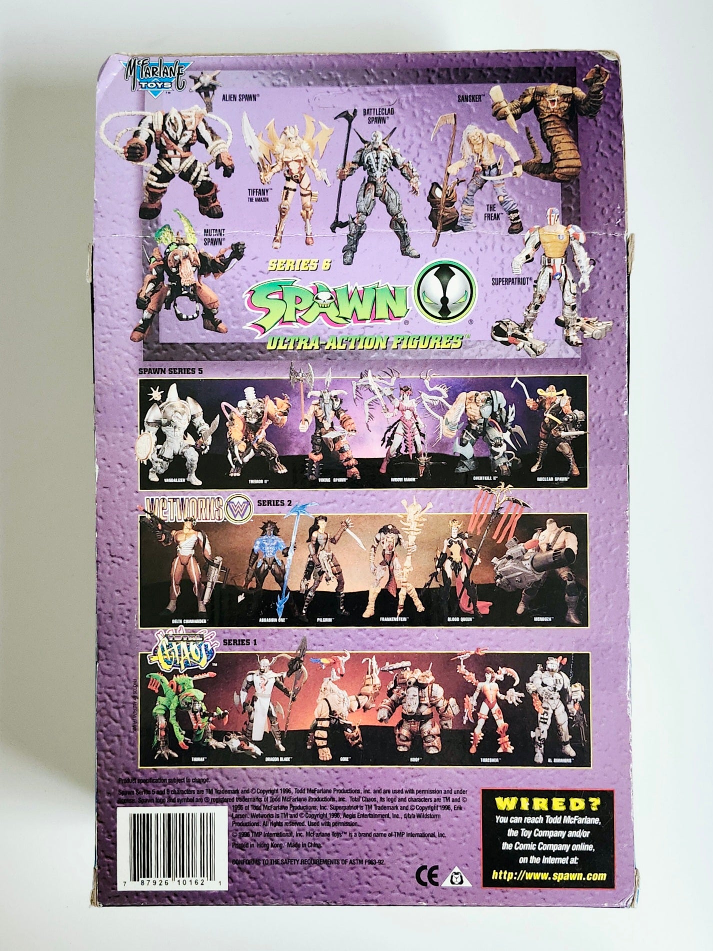 Special Edition Mutant Spawn Deluxe Action Figure from Todd McFarlane's Spawn (Red-Faced Variant)