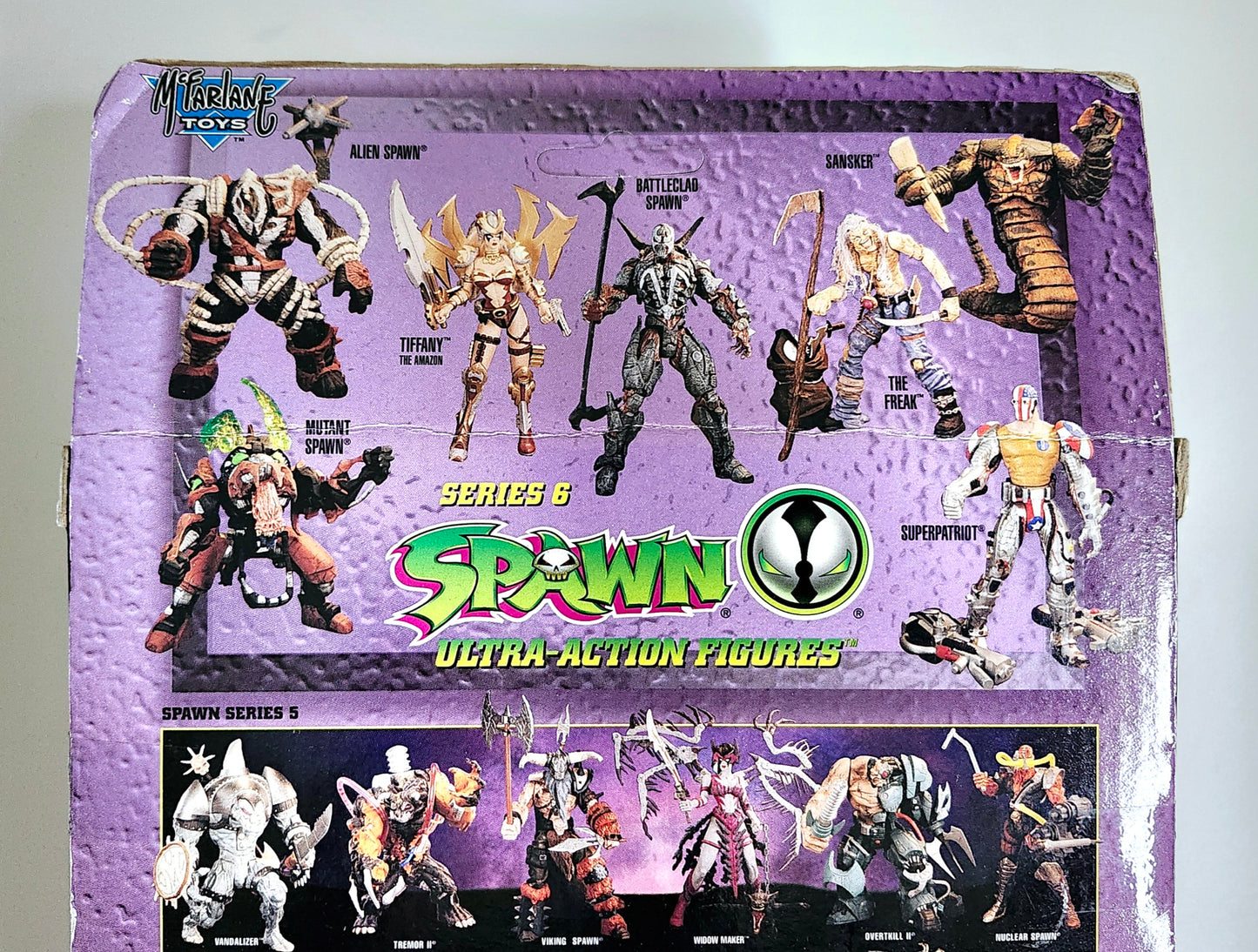 Special Edition Mutant Spawn Deluxe Action Figure from Todd McFarlane's Spawn (Red-Faced Variant)