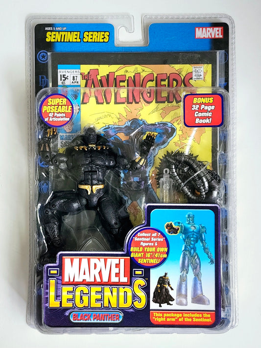 Marvel Legends Sentinel Series Black Panther 6-Inch Action Figure