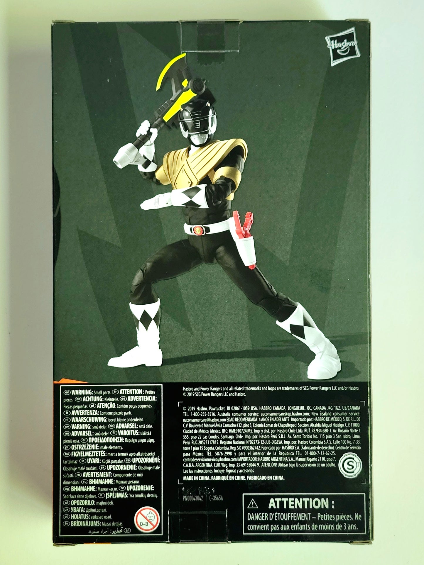 Power Rangers Lightning Collection Dragon Shield Black Ranger Exclusive 6-Inch Action Figure