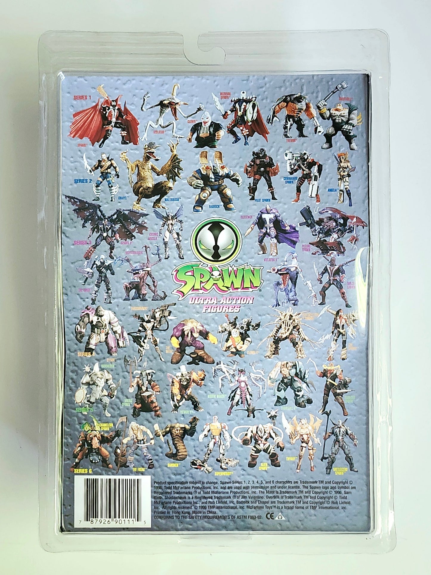 Special Edition Gold Overtkill Action Figure from Todd McFarlane's Spawn