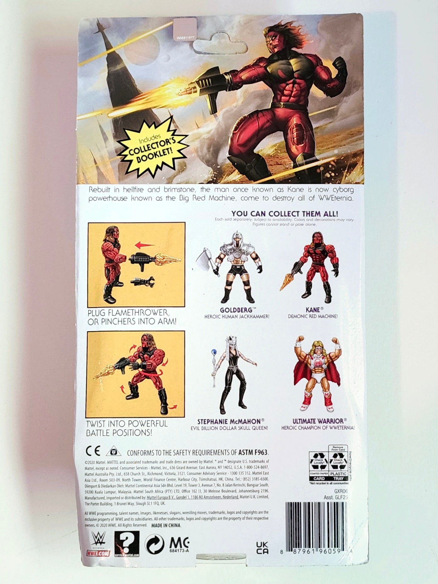 Masters of the WWE Universe Kane 5.5-Inch Action Figure