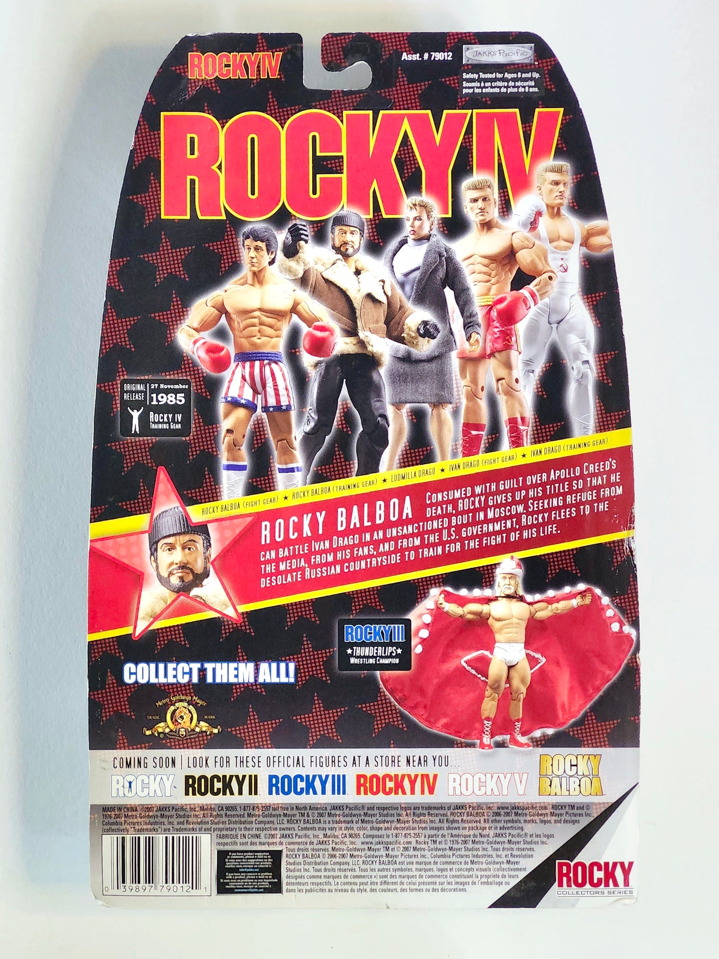 Rocky IV Rocky Balboa "The Italian Stallion" in Training Gear Action Figure