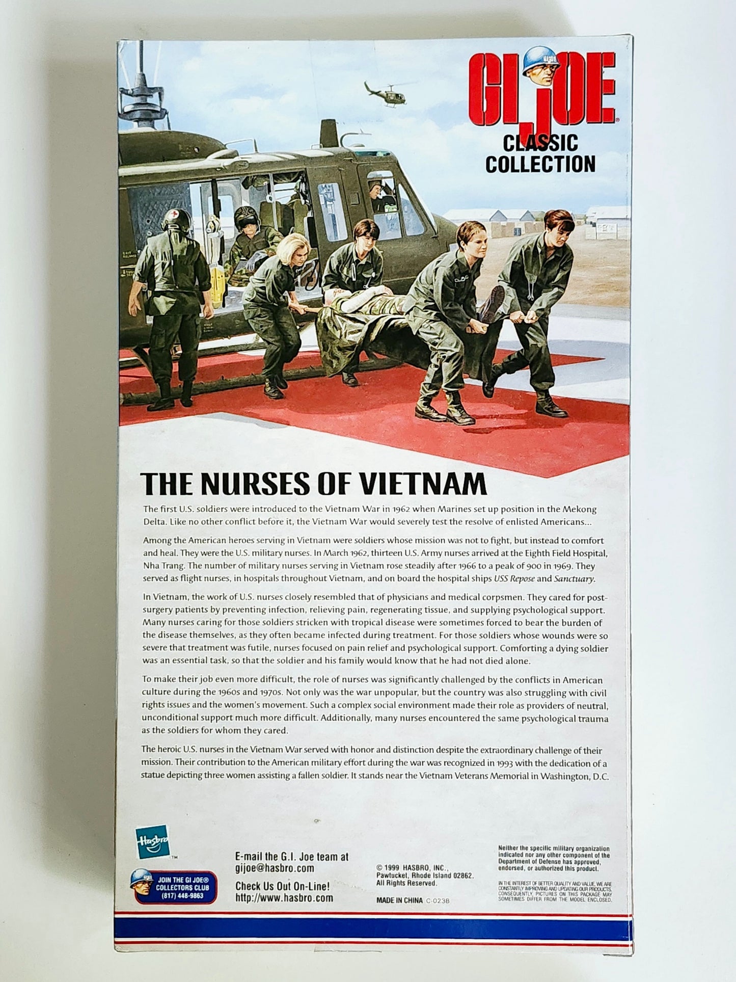 G.I. Joe Vietnam Nurse (Caucasian) 12-Inch Action Figure