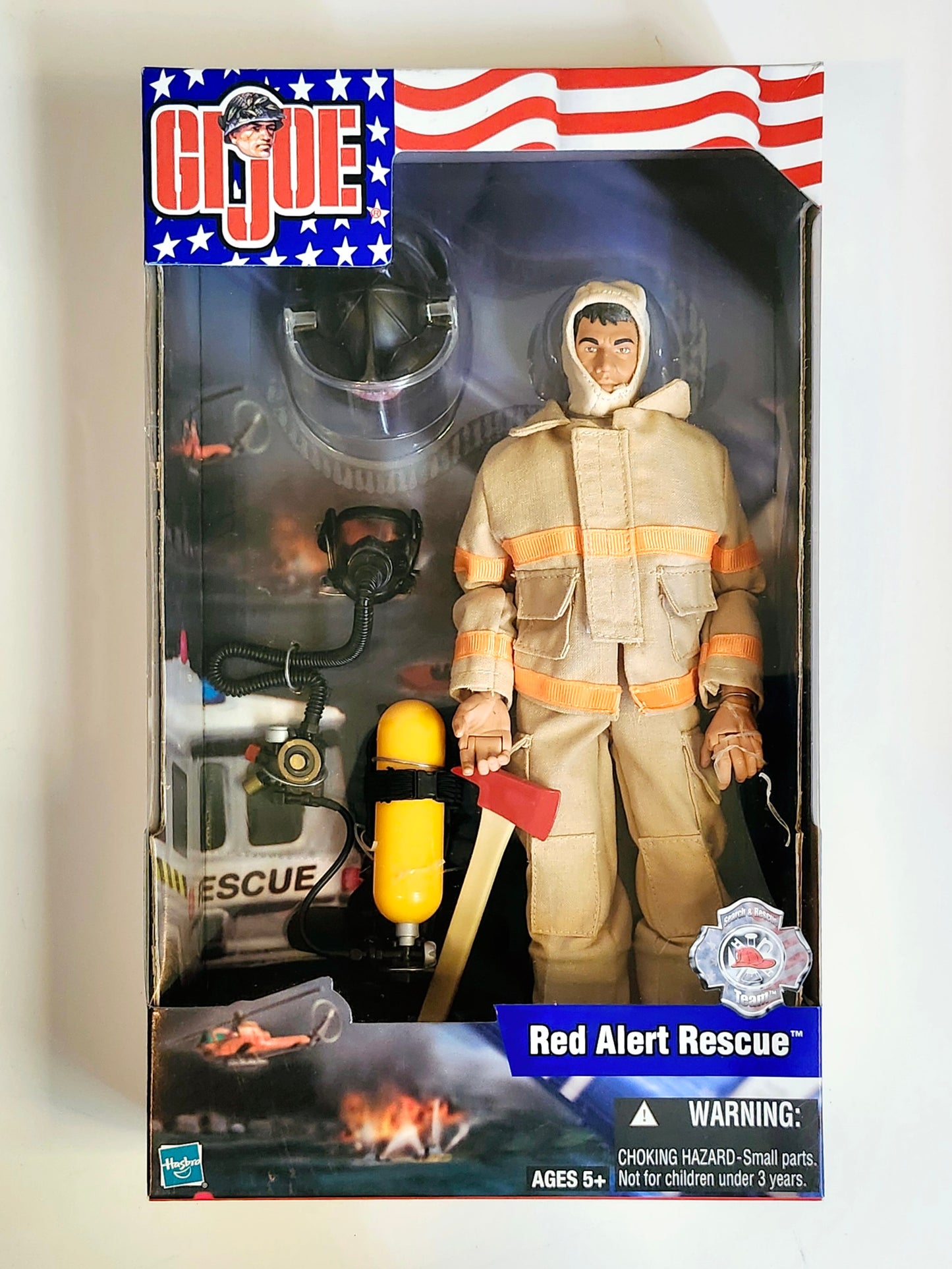 G.I. Joe Search & Rescue Team Red Alert Rescue (Caucasian) 12-Inch Action Figure