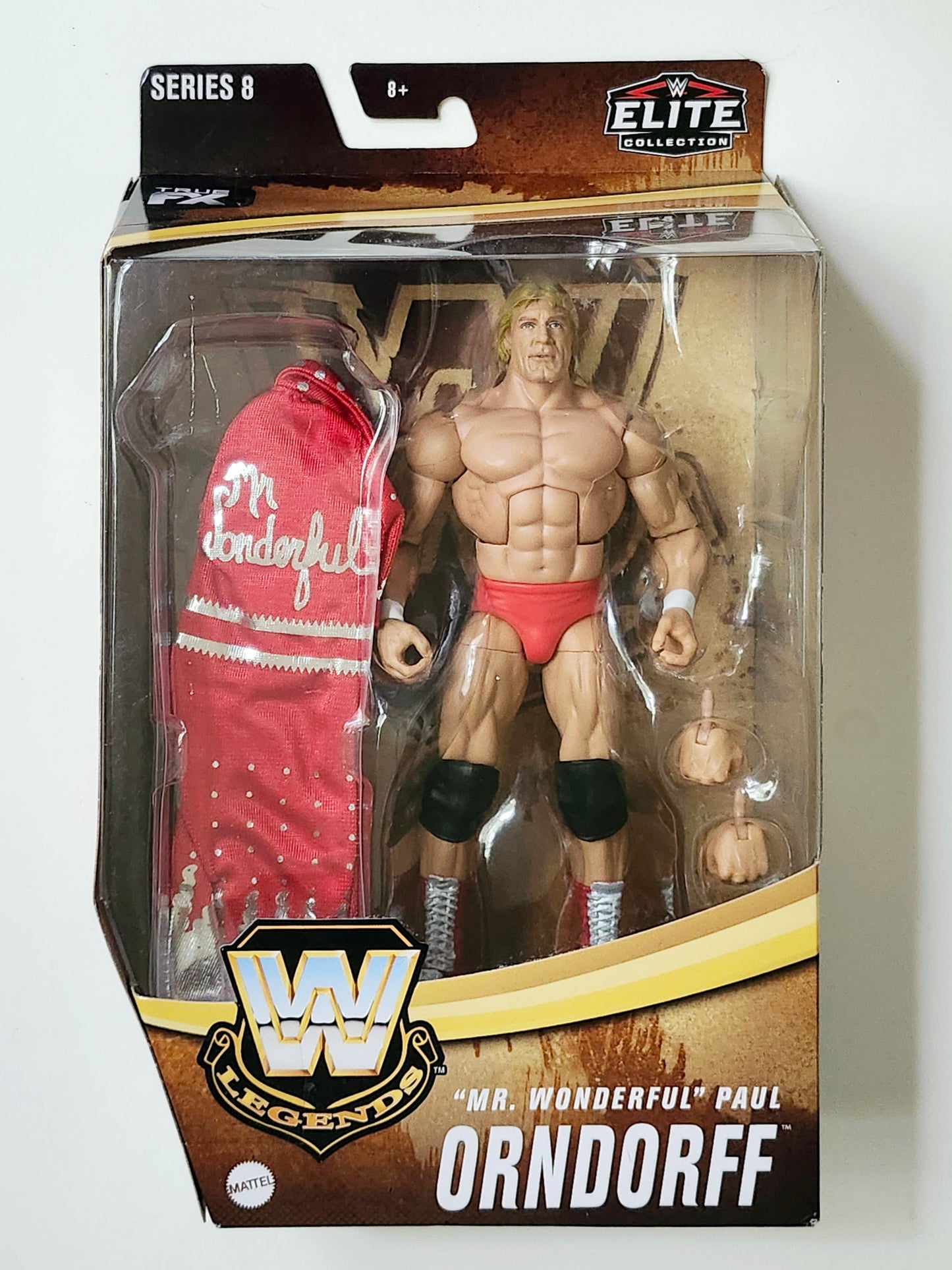 WWE Legends Elite Collection Series 8 "Mr. Wonderful" Paul Orndorff Exclusive Action Figure