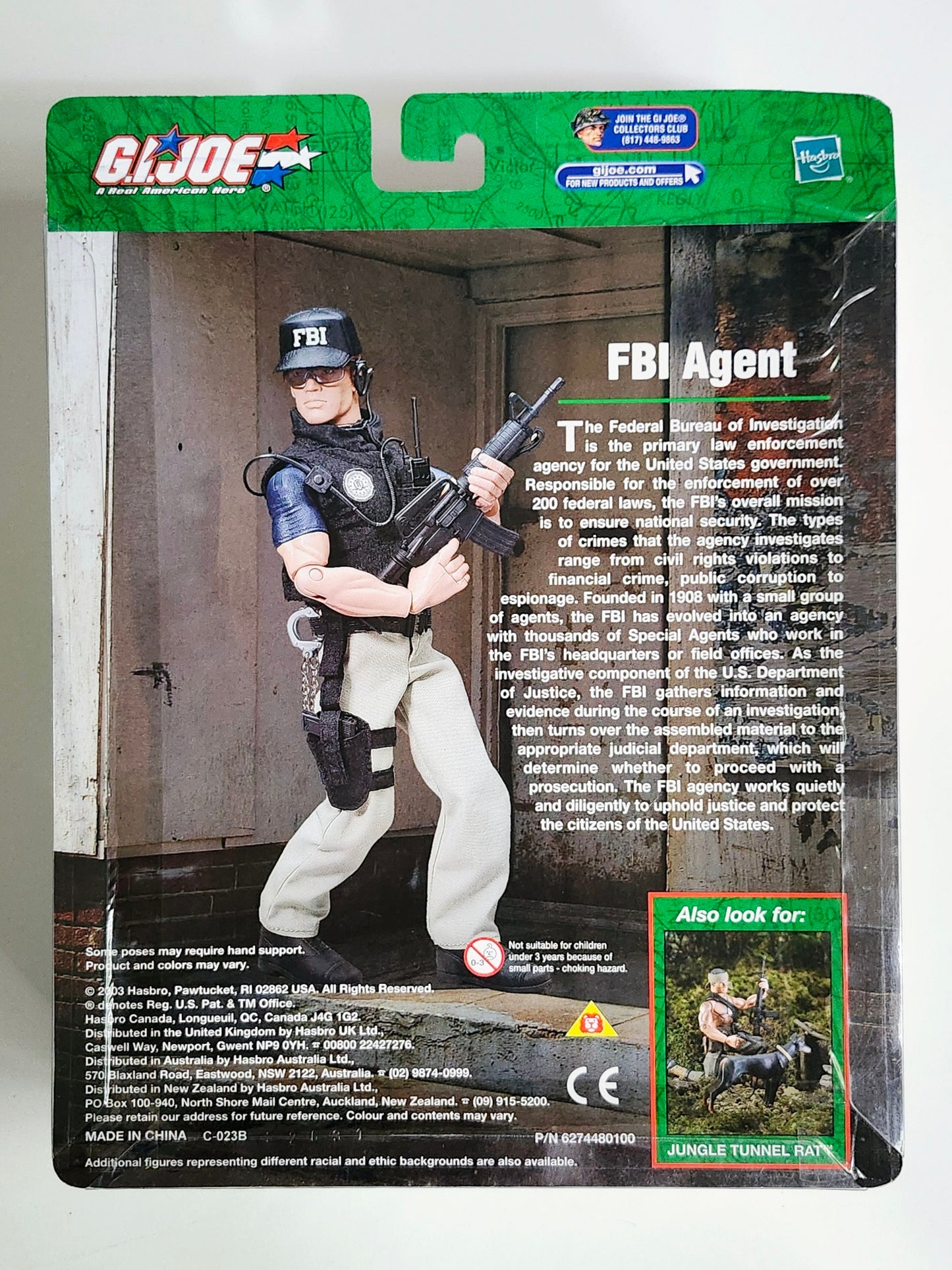 G.I. Joe FBI Agent (Asian) 12-Inch Action Figure