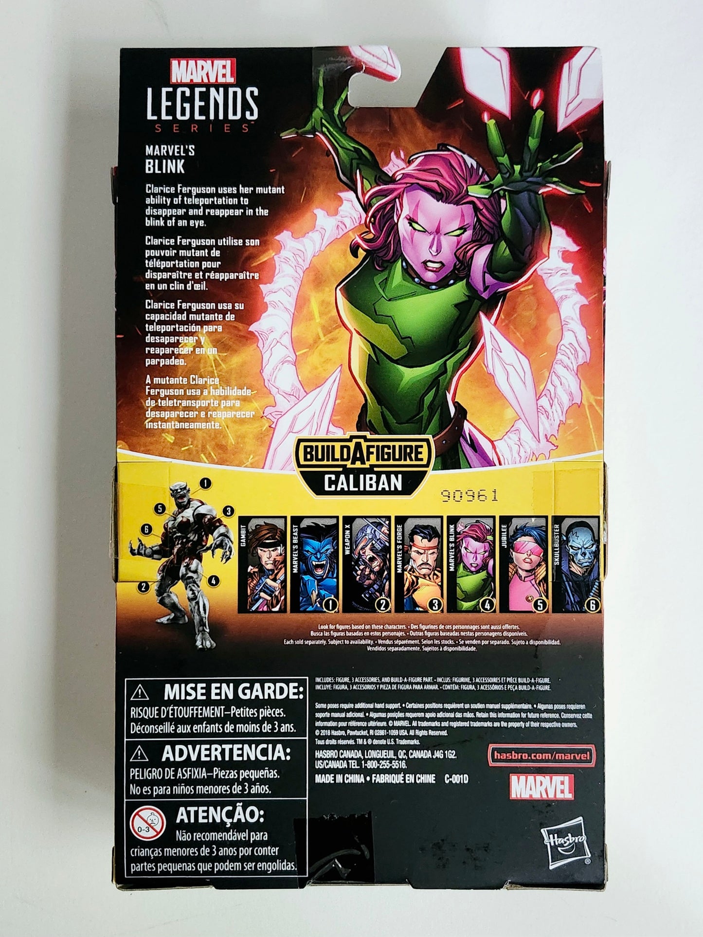 Marvel Legends Caliban Series Blink 6-Inch Action Figure