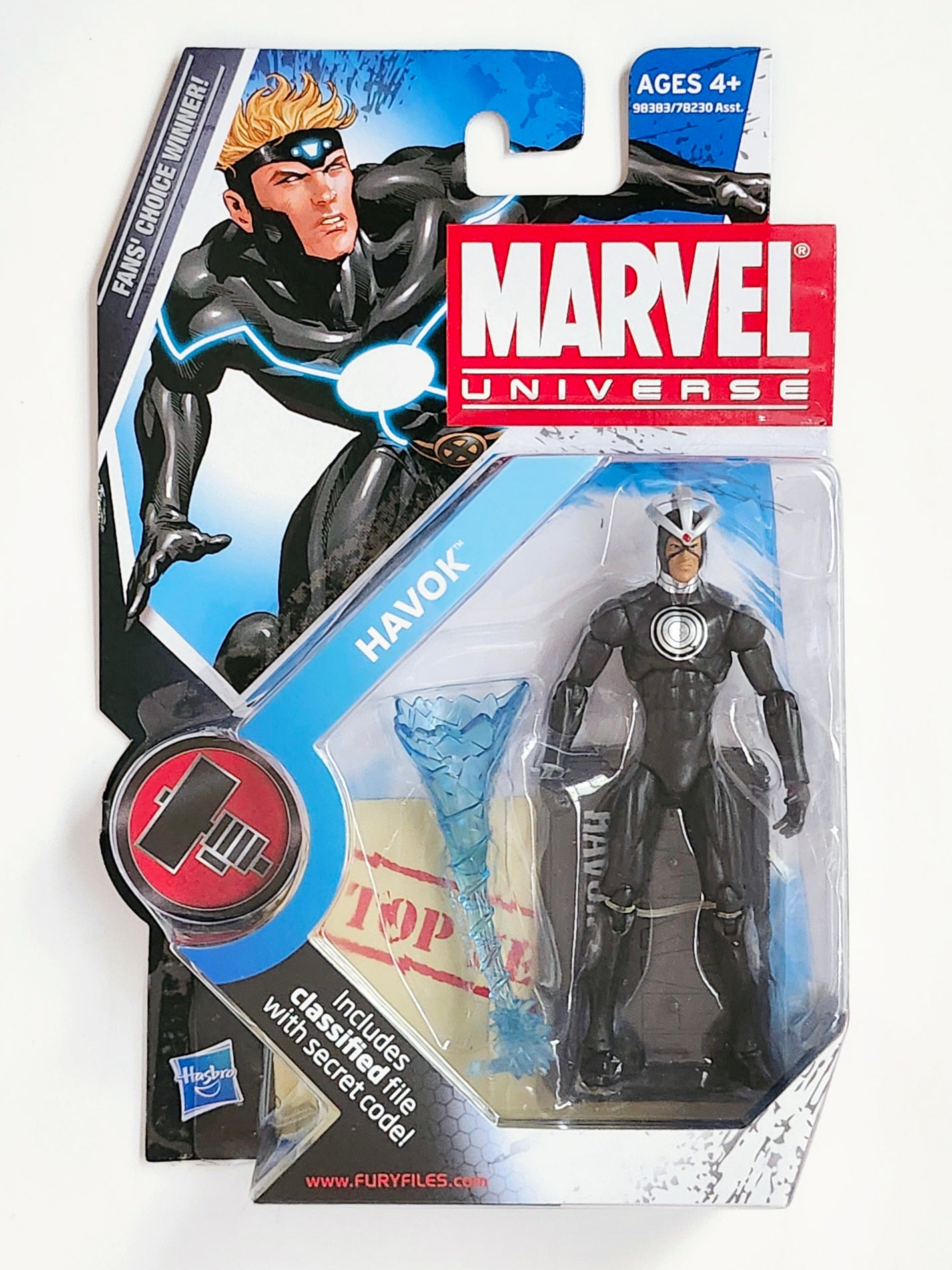 Marvel Universe Series 2 Figure 18 Havok (Classic Costume) 3.75-Inch Action Figure
