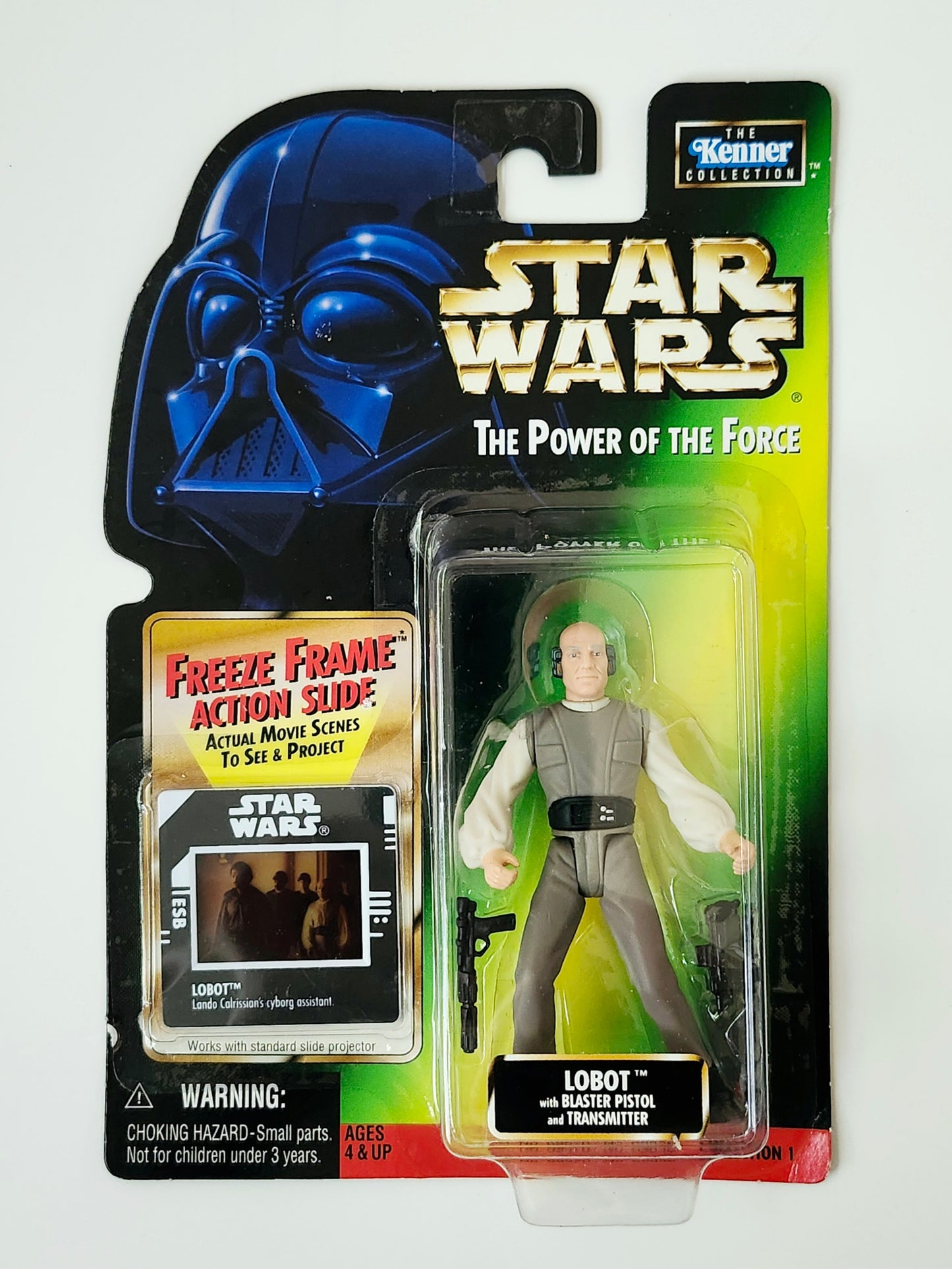 Star Wars: Power of the Force Freeze Frame Lobot 3.75-Inch Action Figure