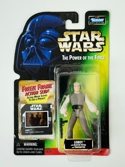Star Wars: Power of the Force Freeze Frame Lobot 3.75-Inch Action Figure