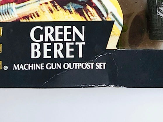 G.I. Joe Timeless Collection Green Beret Machine Gun Outpost 12-Inch Action Figure
