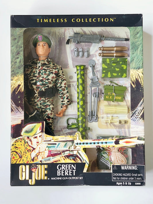 G.I. Joe Timeless Collection Green Beret Machine Gun Outpost 12-Inch Action Figure