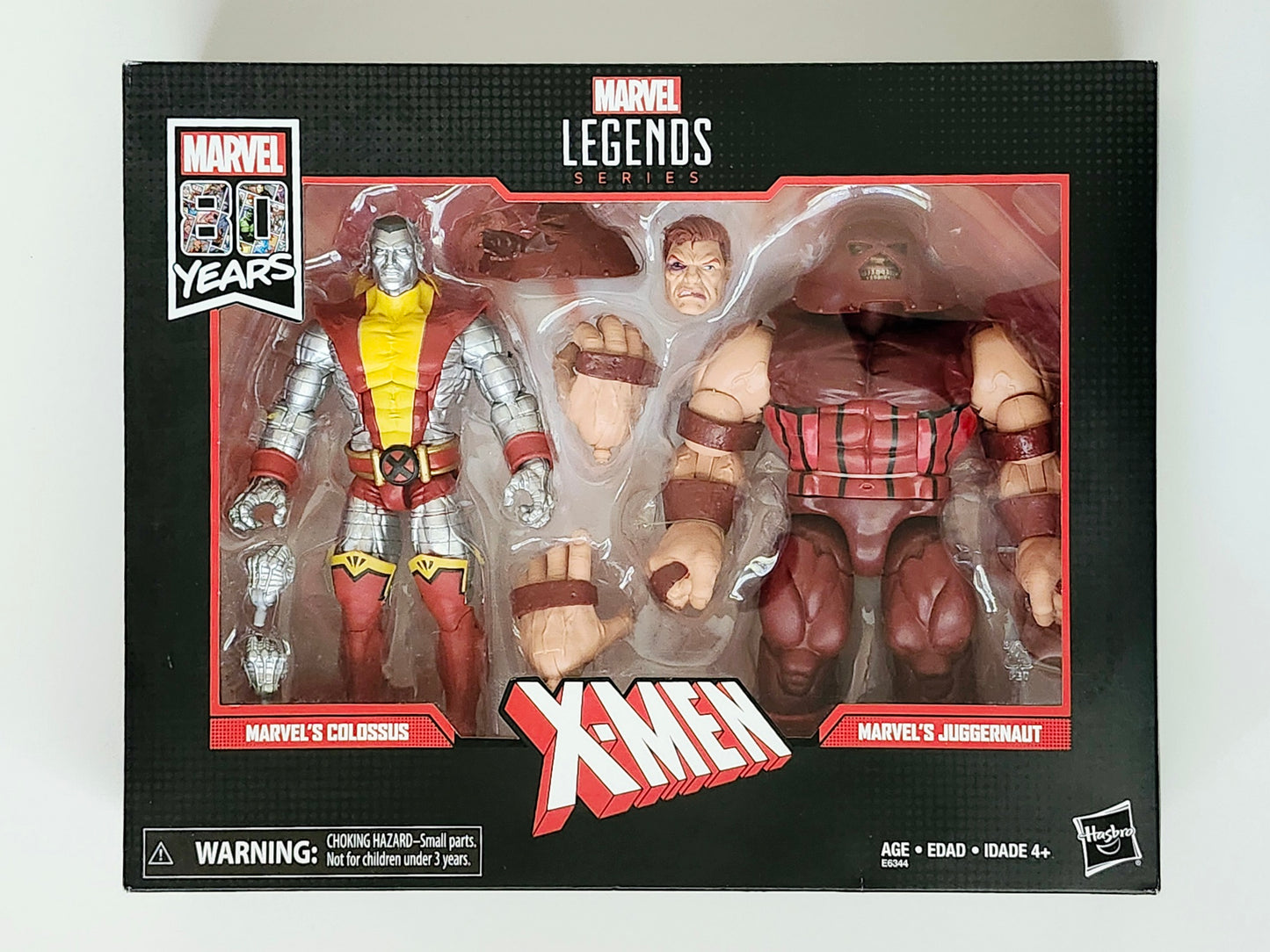 Marvel Legends 80th Anniversary Colossus vs. Juggernaut Action Figure 2-Pack