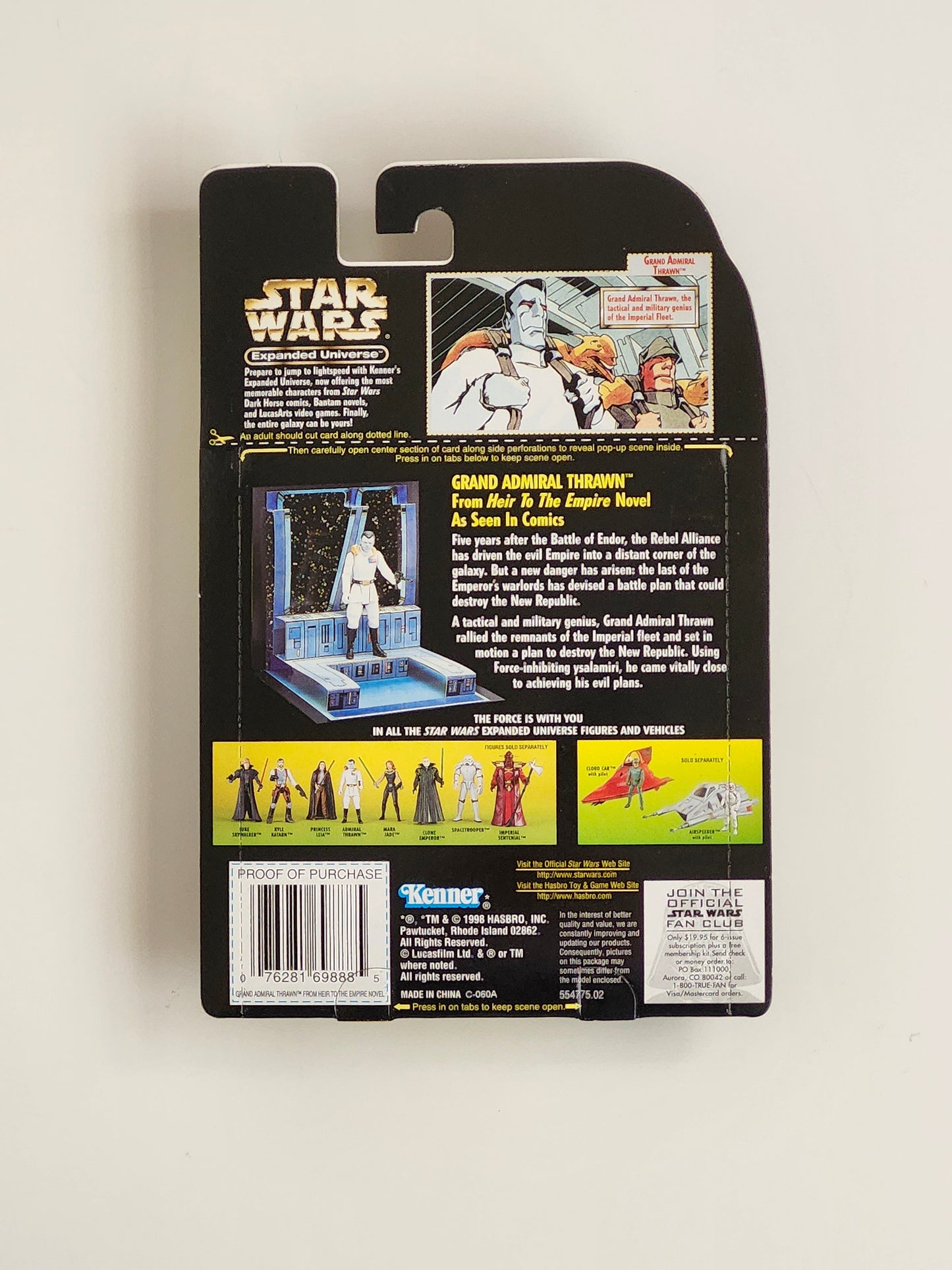 Star Wars: Expanded Universe Grand Admiral Thrawn 3.75-Inch Action Figure