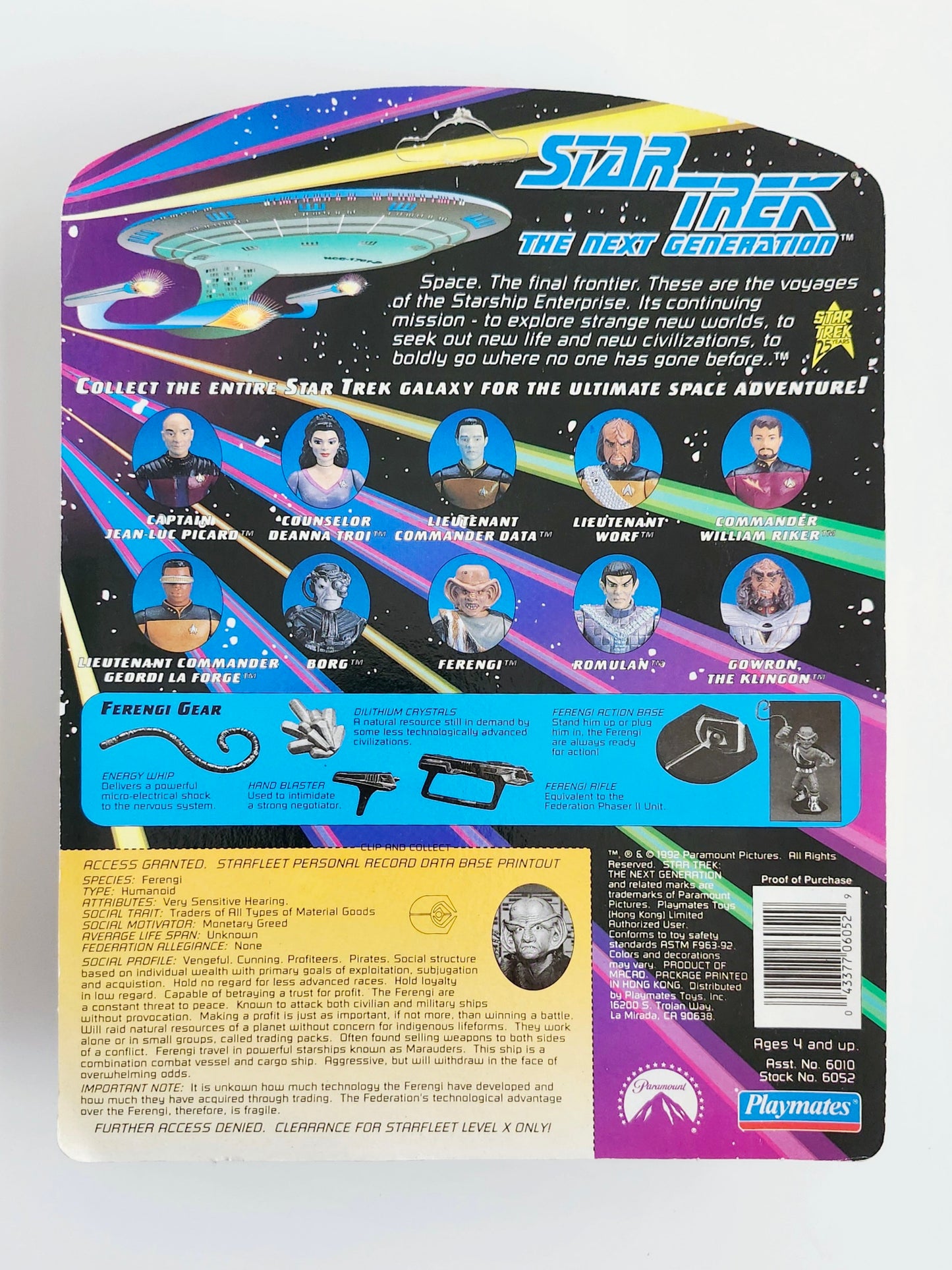 Star Trek: The Next Generation Ferengi 4.5-Inch Action Figure