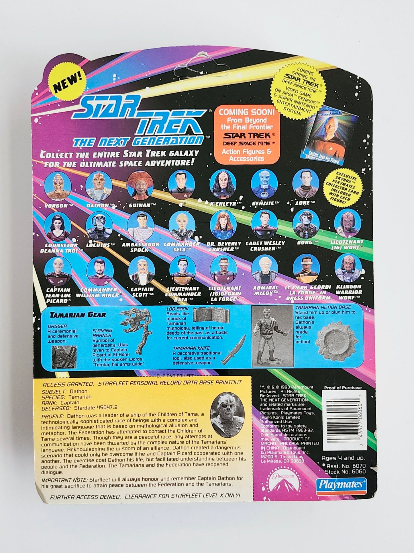 Star Trek: The Next Generation Dathon 4.5-Inch Action Figure