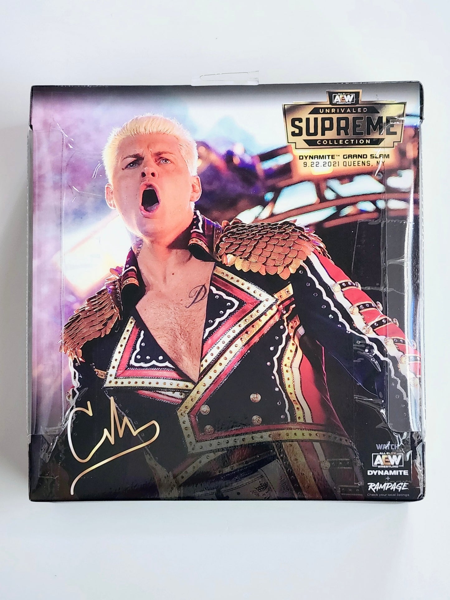 AEW Unrivaled Supreme Collection Series 1 #01B Cody Rhodes Exclusive Action Figure