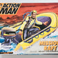 Action Man Mission Raft with Motorized Outboard Engine, Not Mint