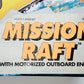Action Man Mission Raft with Motorized Outboard Engine, Not Mint