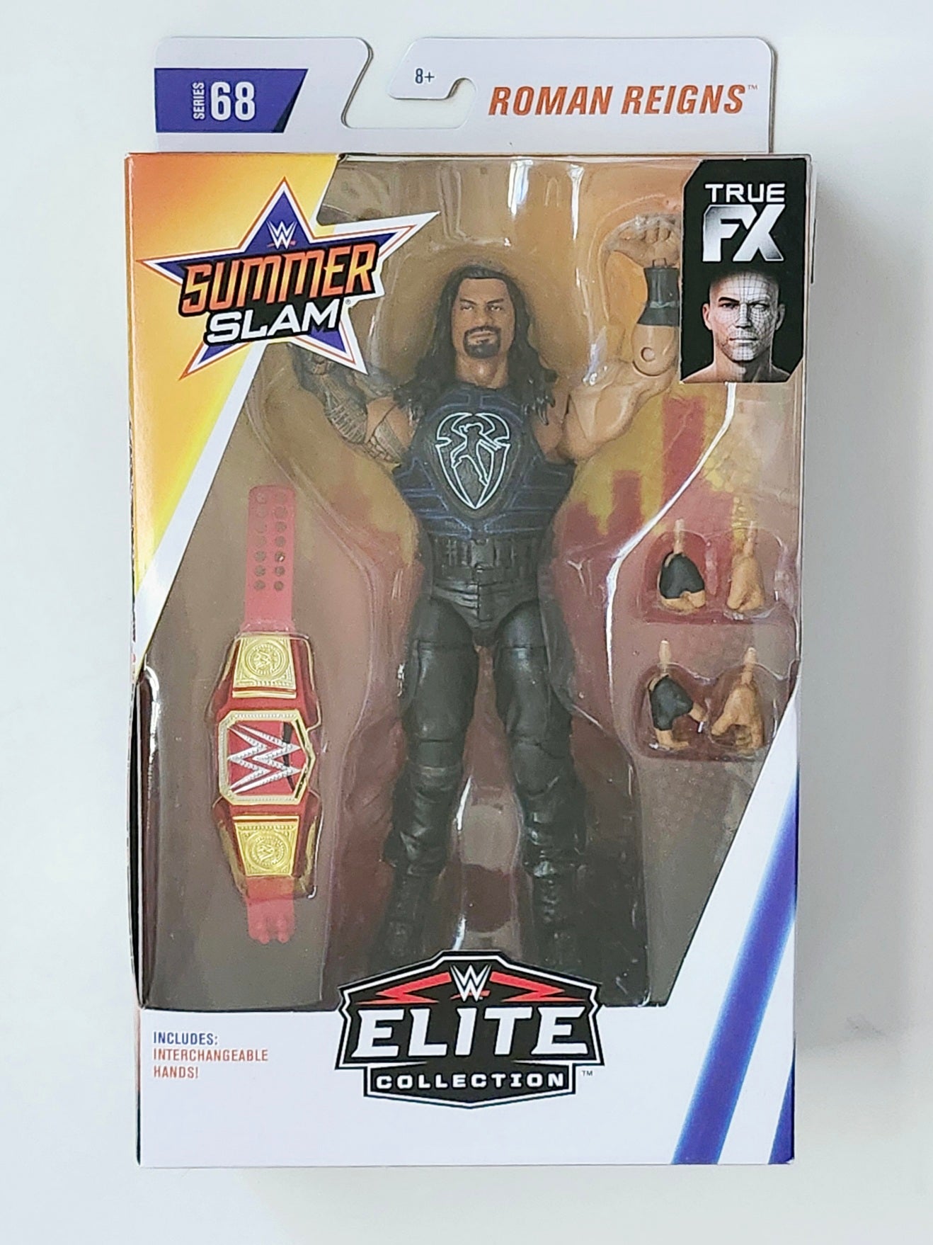 WWE Elite Collection Series 68 Summer Slam Roman Reigns Action Figure, Not Mint