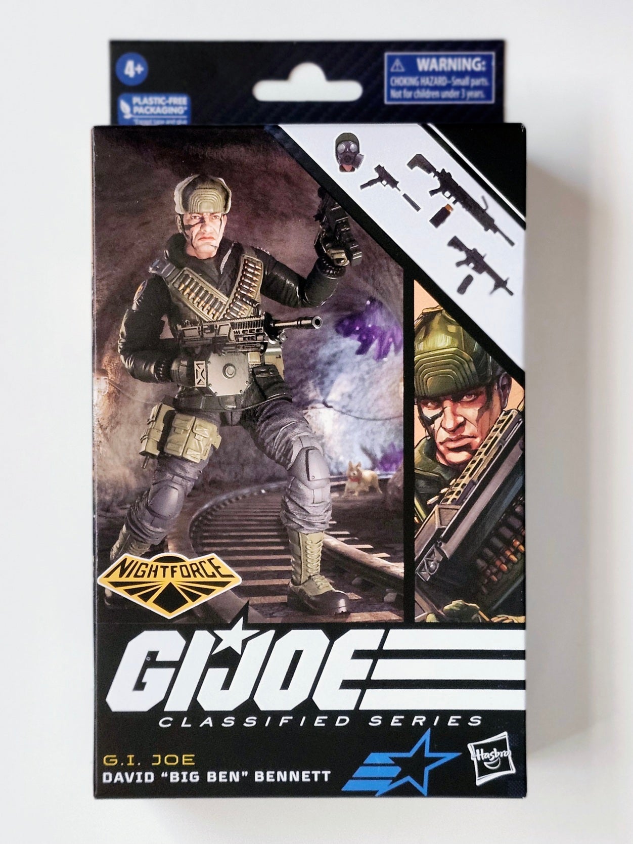 G.I. Joe Classified Series #77 Nightforce David "Big Ben" Bennett 6-Inch Action Figure