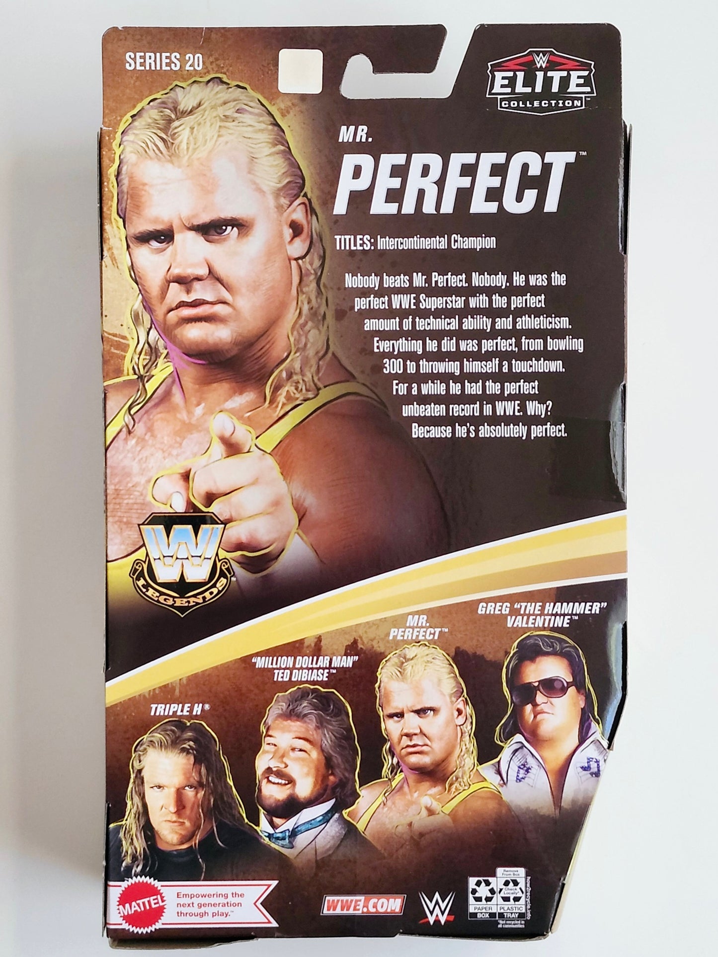 WWE Legends Elite Collection Series 20 Mr. Perfect Exclusive Action Figure