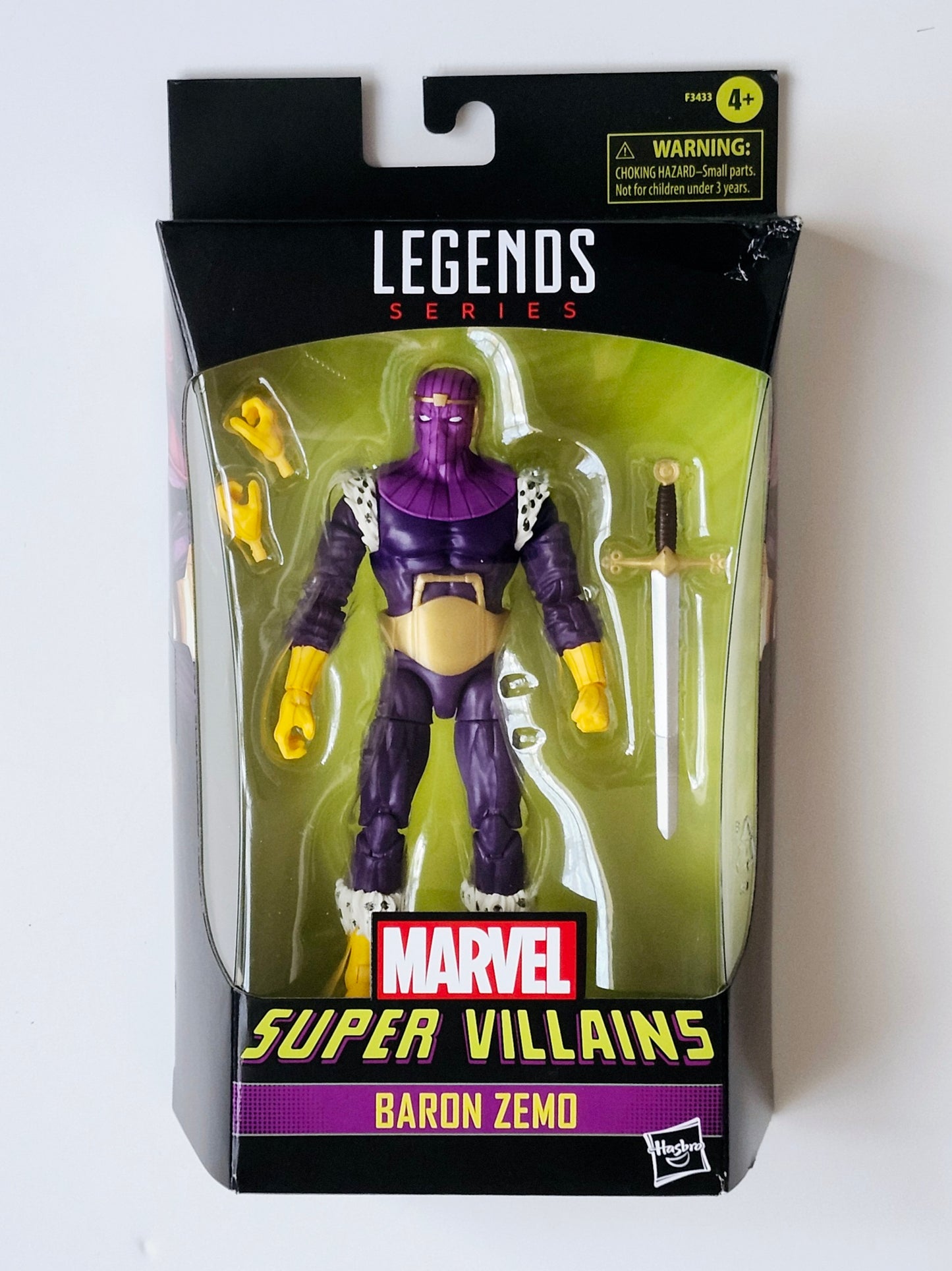 Marvel Legends Exclusive Baron Zemo 6-Inch Action Figure