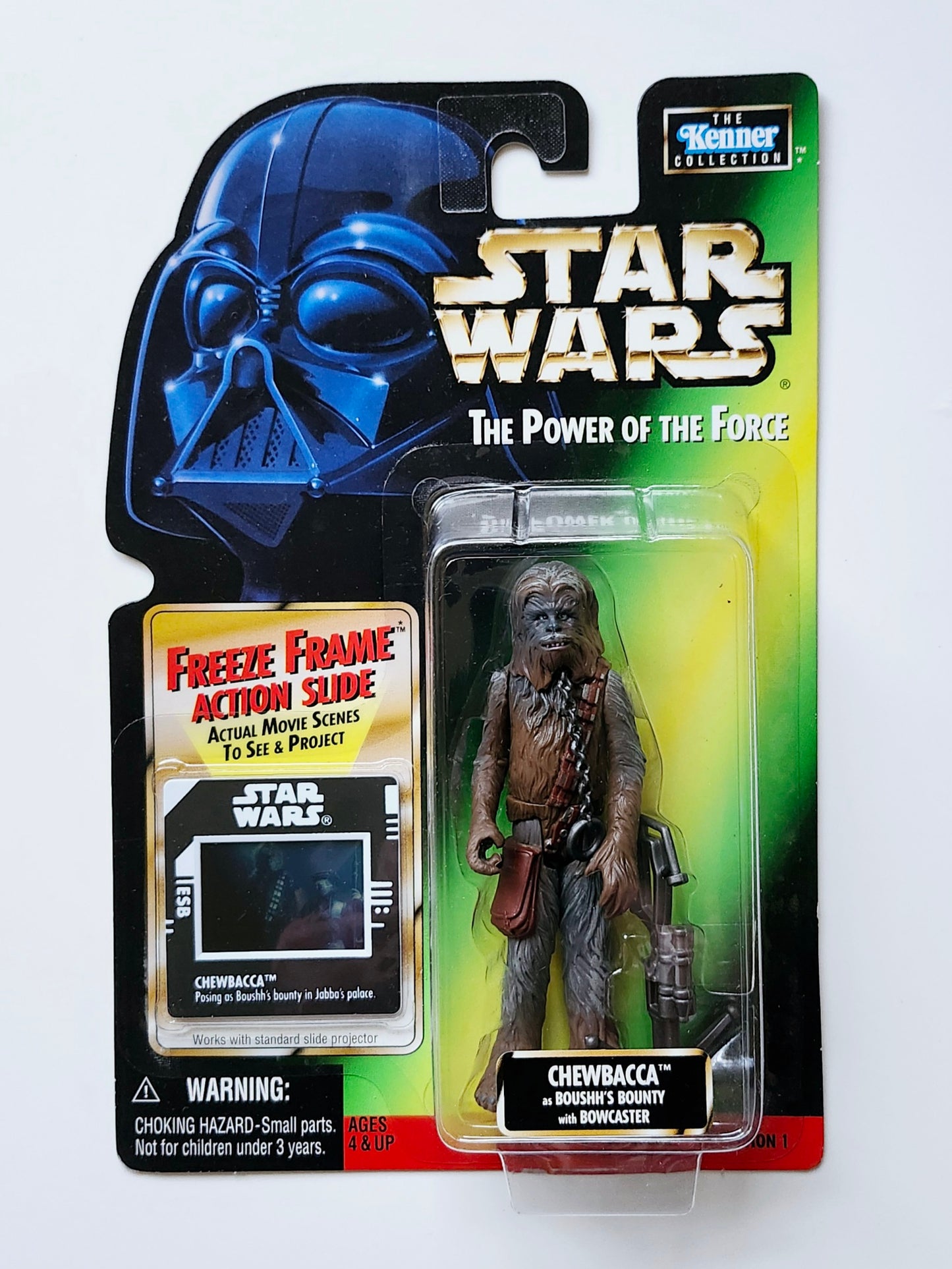 Star Wars: Power of the Force Freeze Frame Chewbacca as Boushh's Bounty 3.75-Inch Action Figure