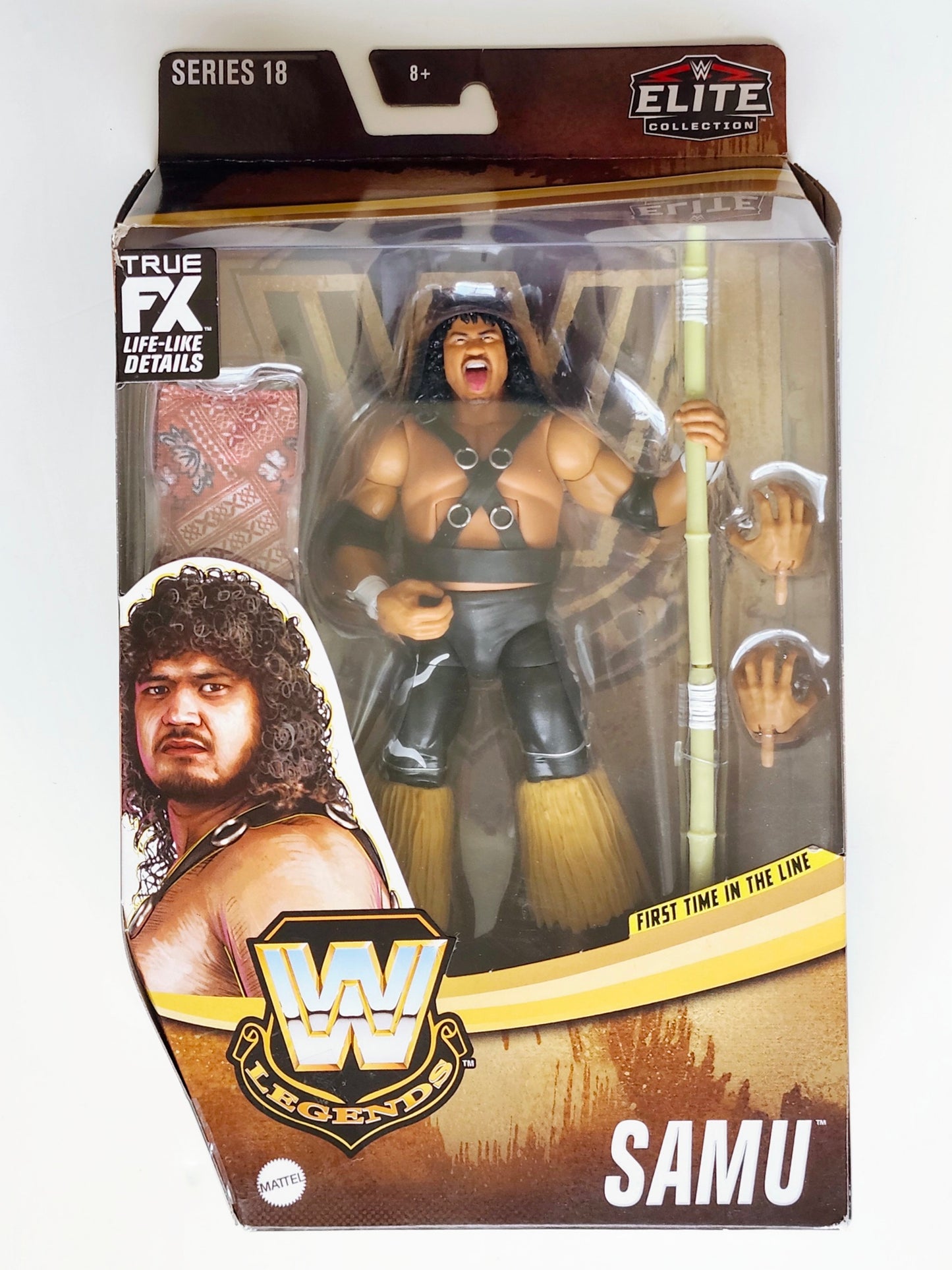 WWE Legends Elite Collection Series 18 Samu (Black Pants) Exclusive Action Figure