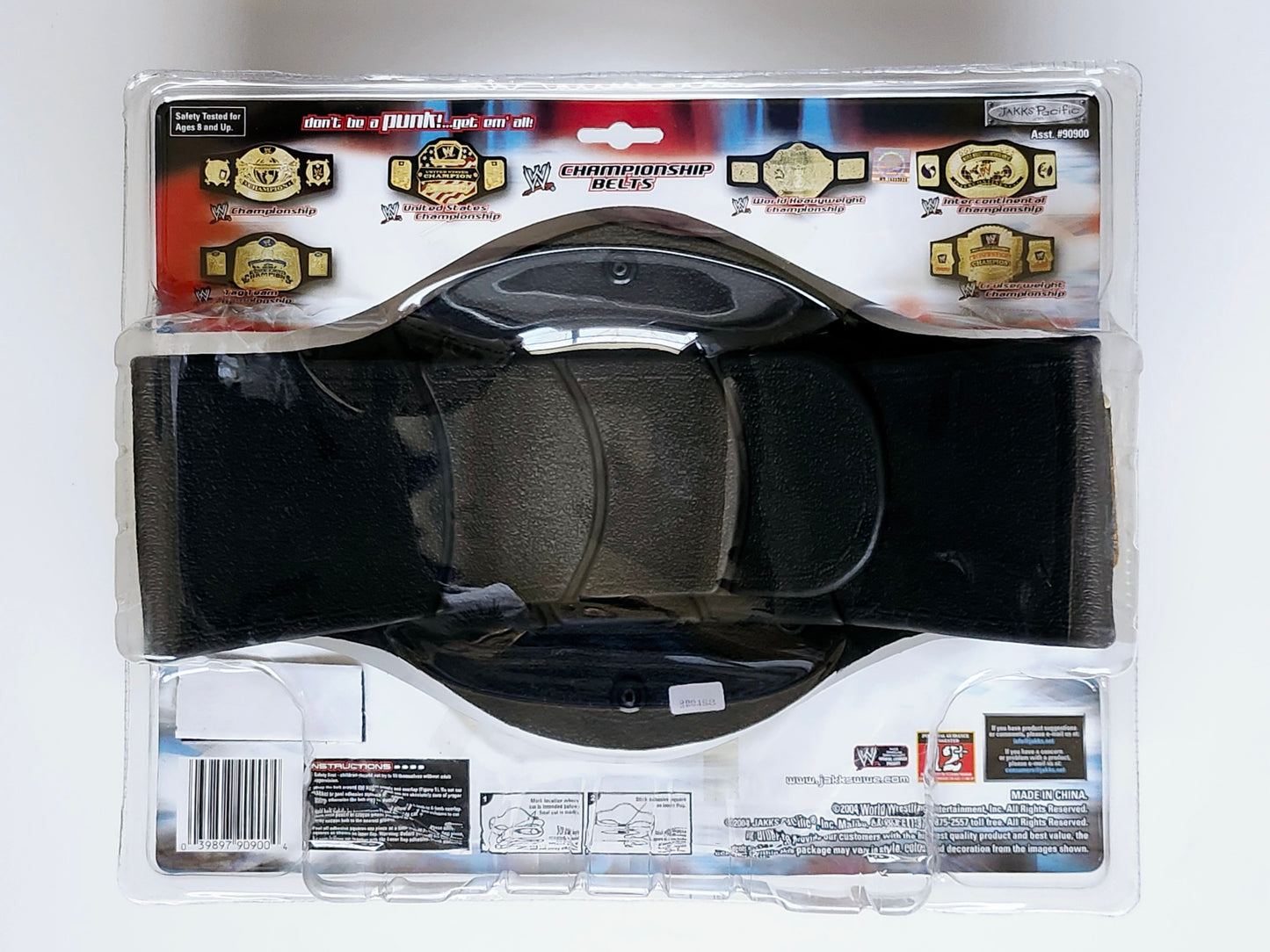 WWE World Heavyweight Championship Belt As Seen On WWE RAW (2004)