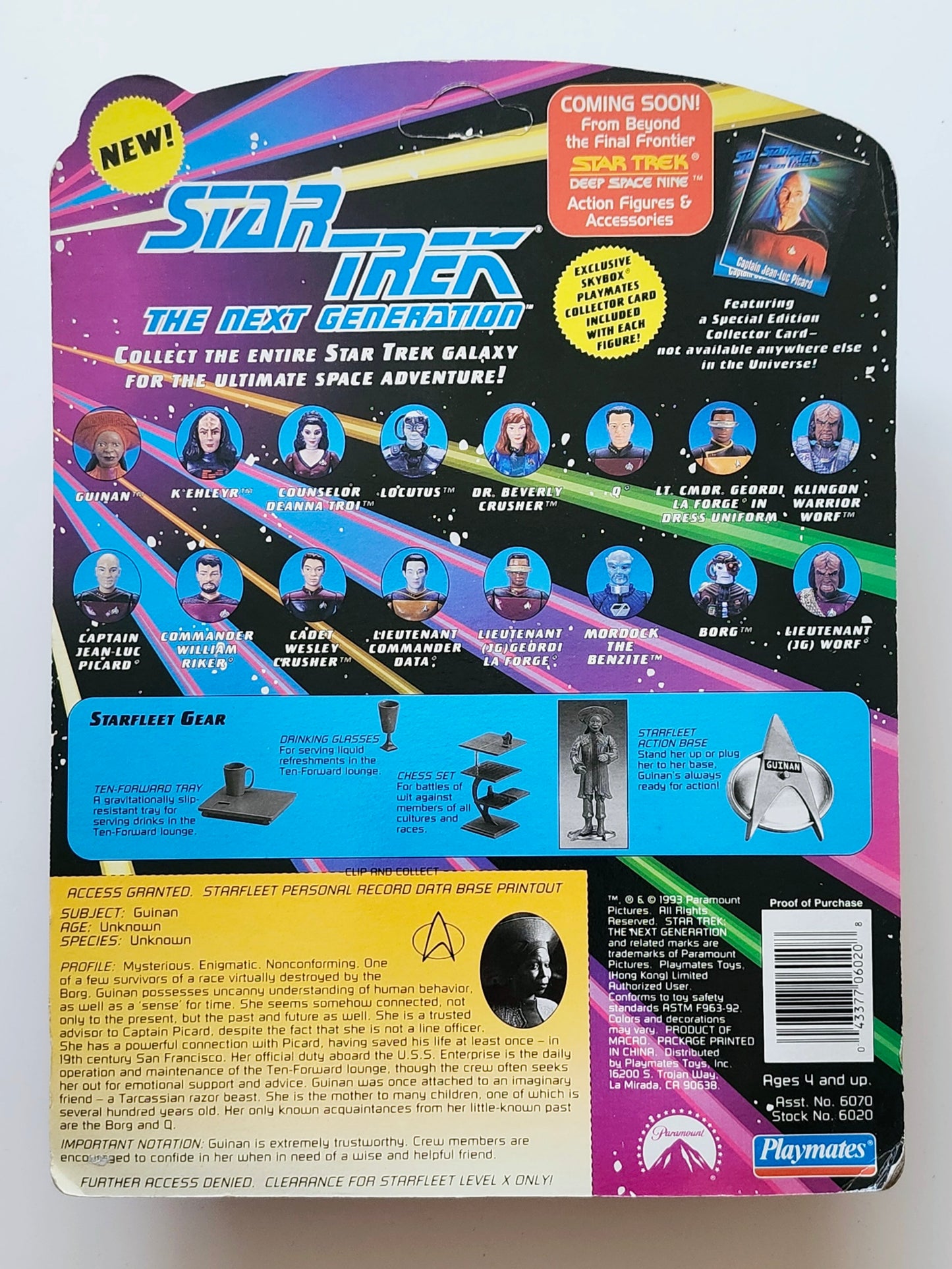 Star Trek: The Next Generation Guinan 4.5-Inch Action Figure