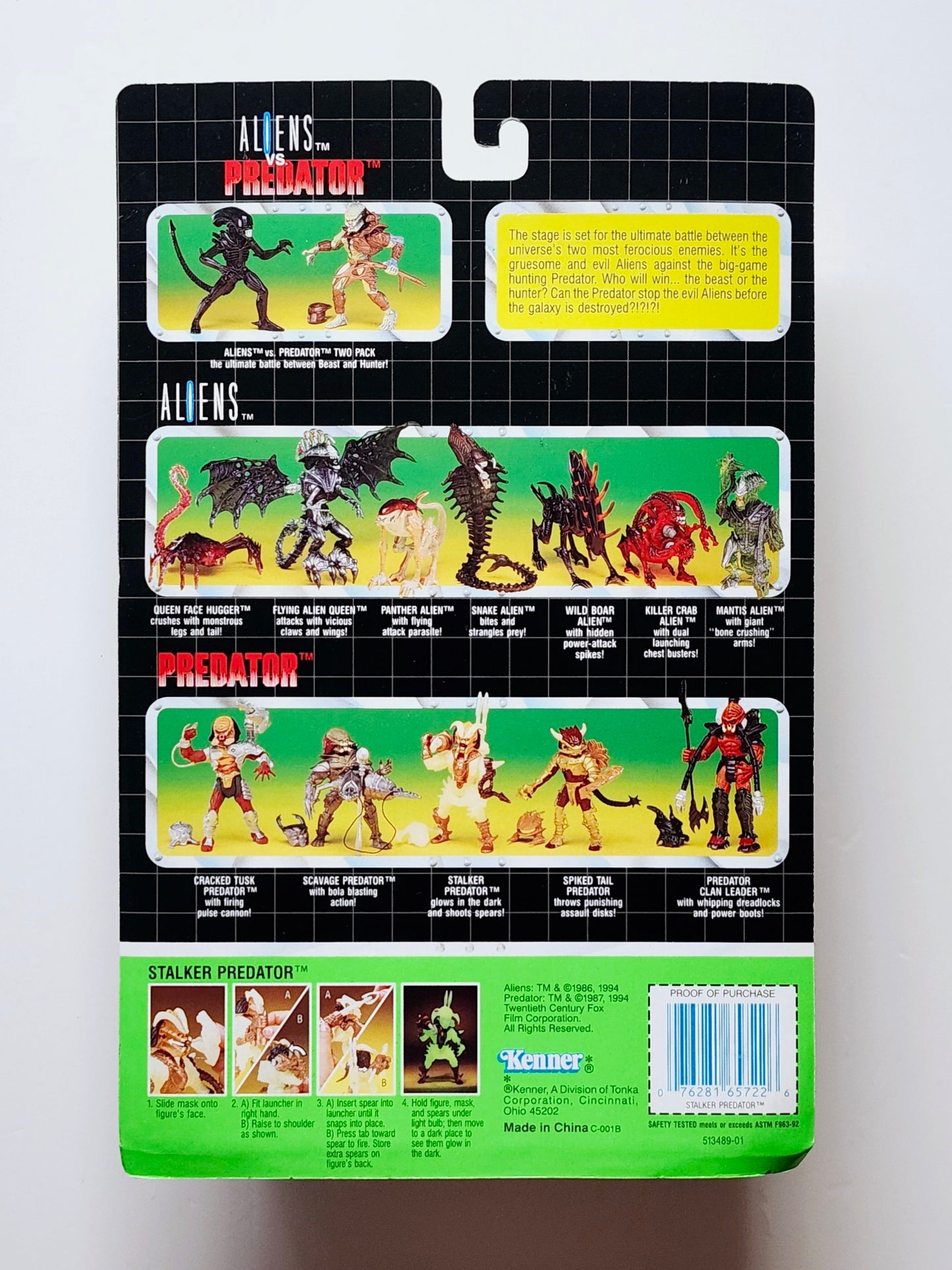 Predator Stalker Predator 5-Inch Action Figure, 1994