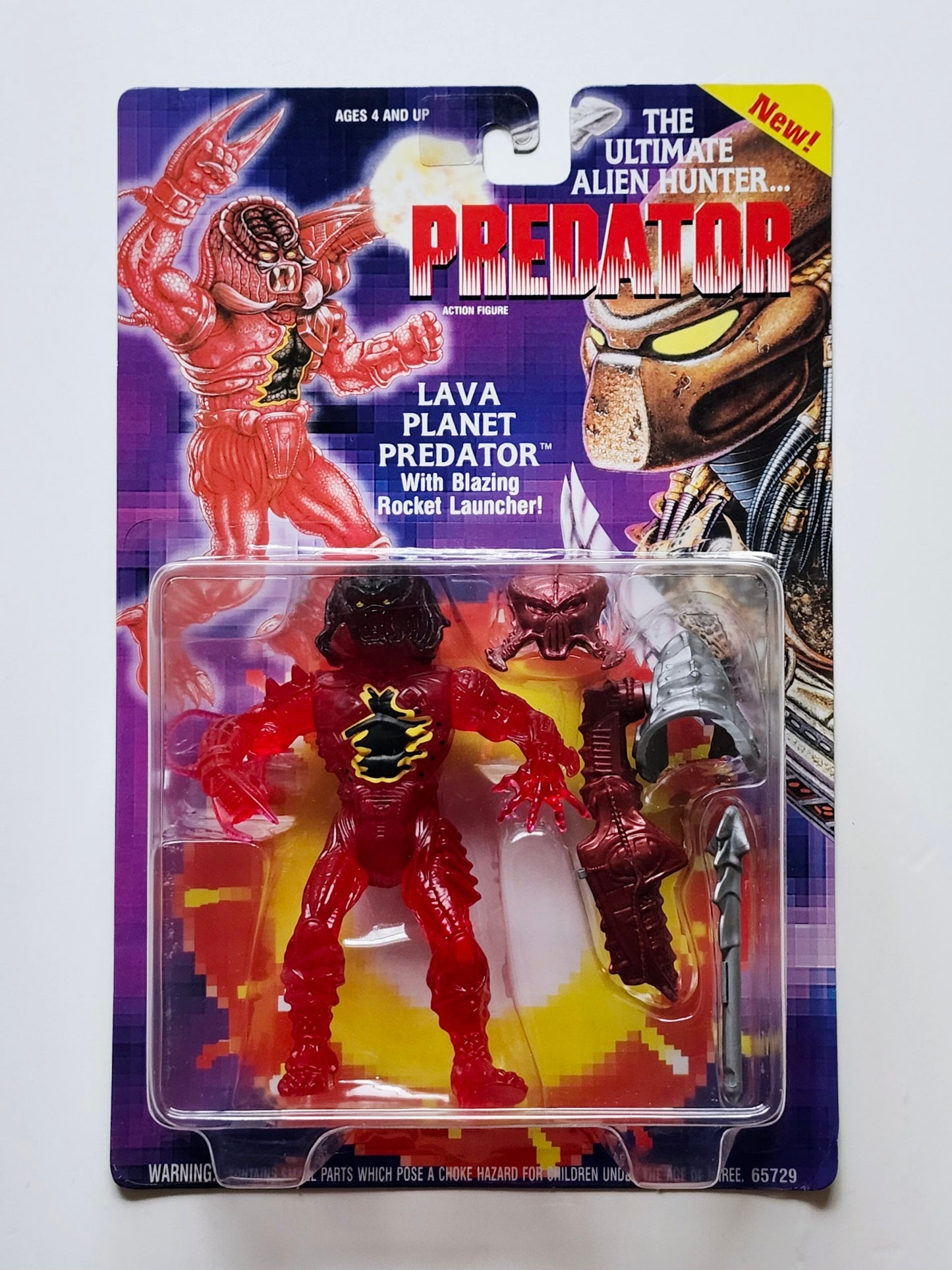Predator Lava Planet Predator 5-Inch Action Figure, 1994