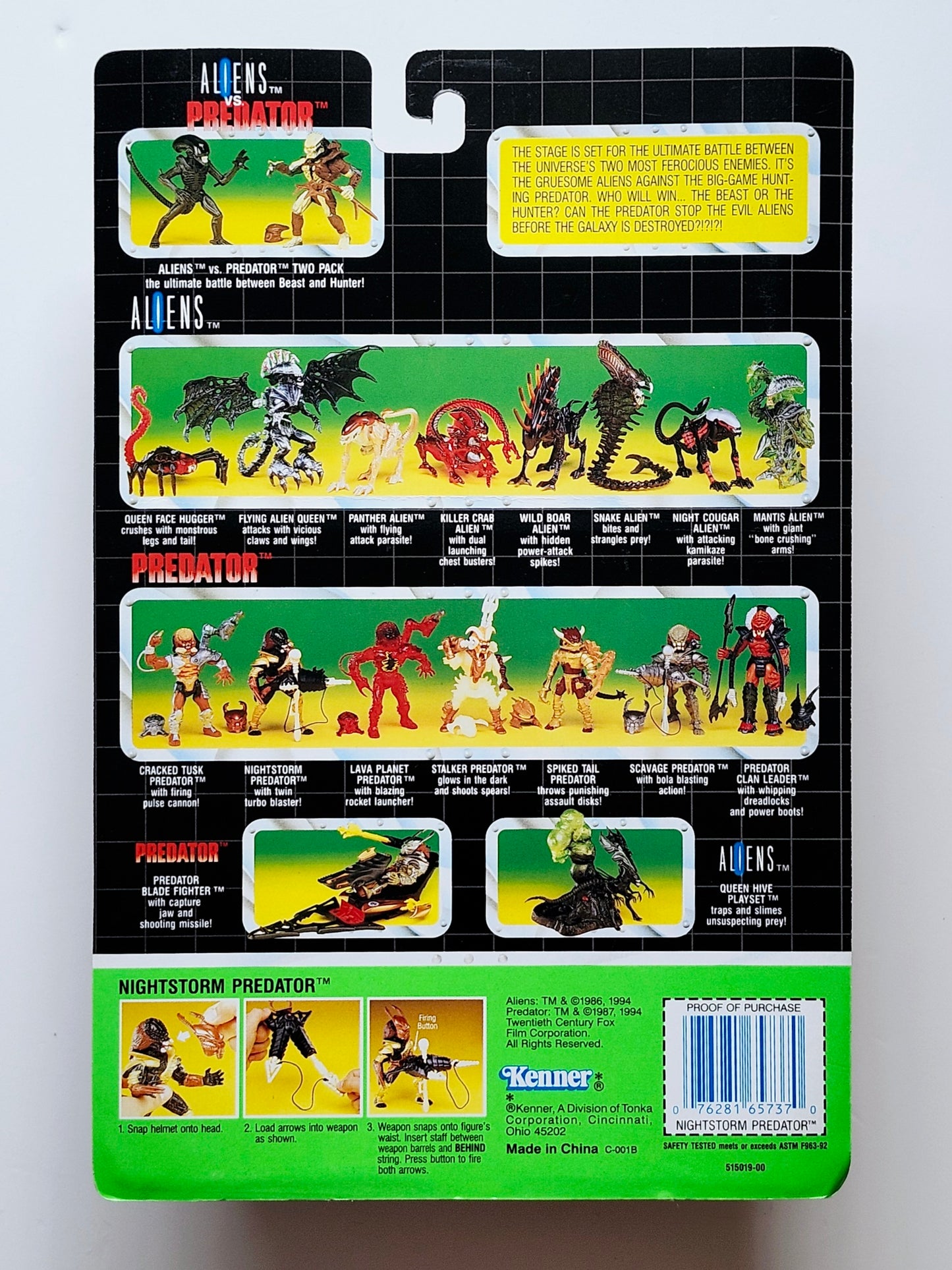 Predator Nightstorm Predator 5-Inch Action Figure, 1994