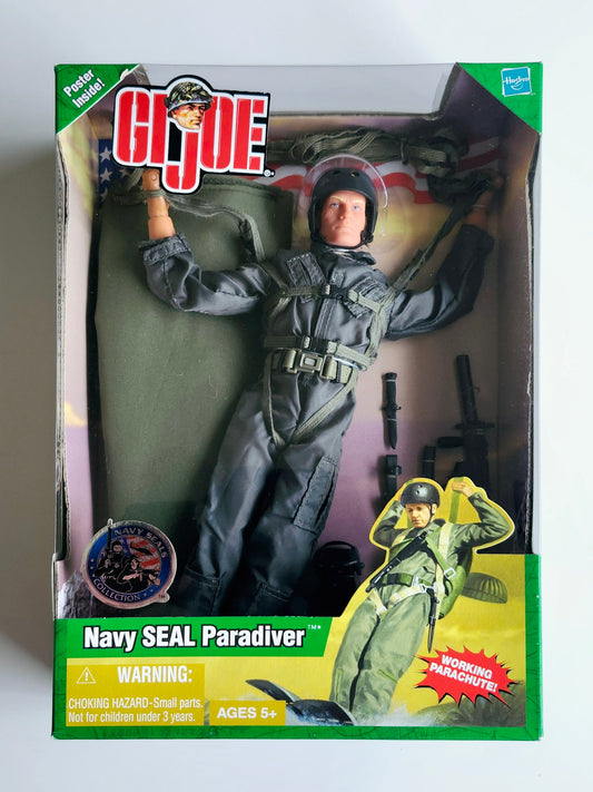 G.I. Joe Navy SEAL Paradiver (Caucasian) 12-Inch Action Figure