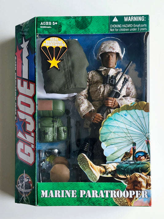 G.I. Joe Marine Paratrooper (African-American) 12-Inch Action Figure