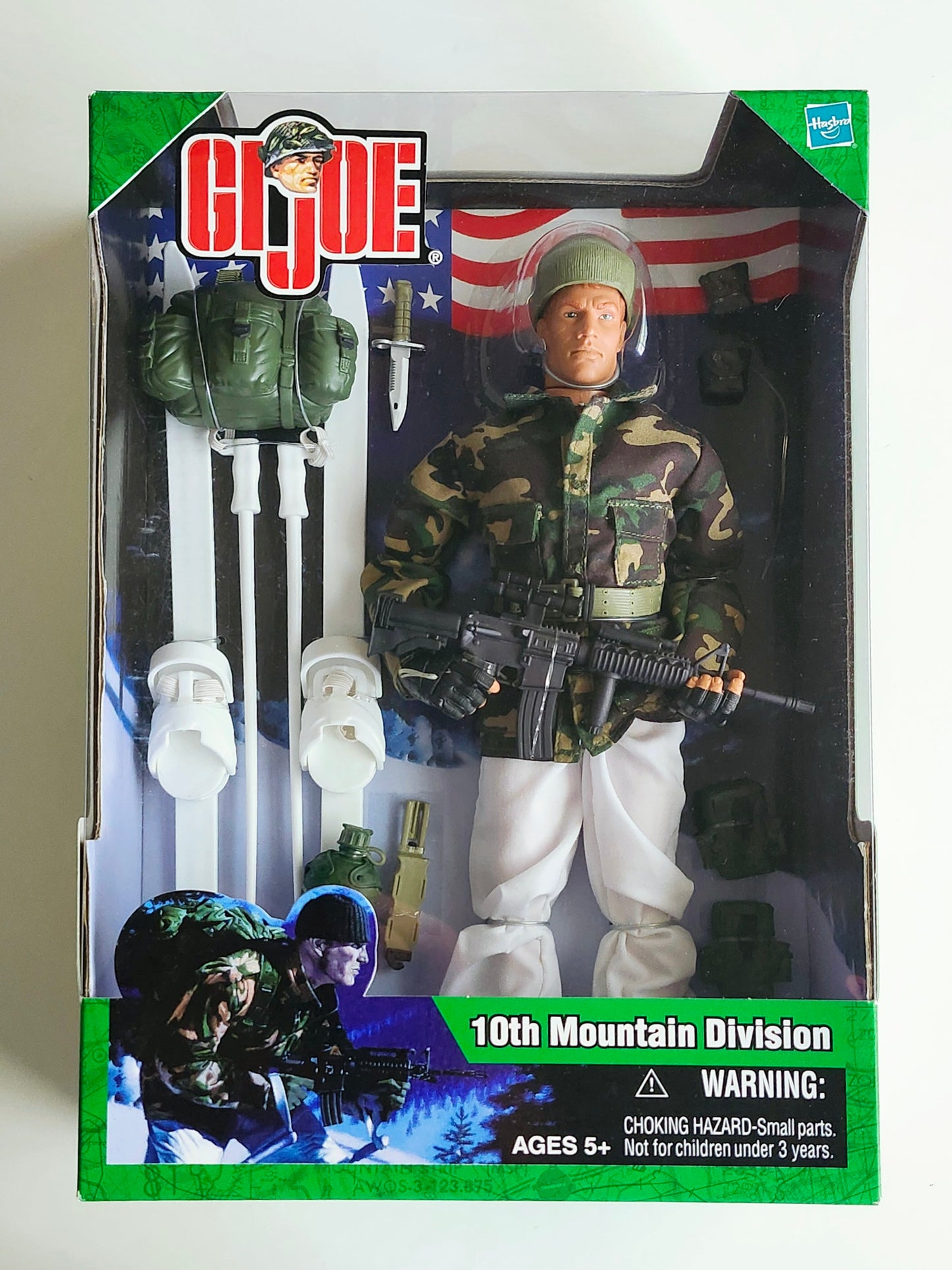 G.I. Joe 10th Mountain Division (Caucasian) 12-Inch Action Figure (2003)