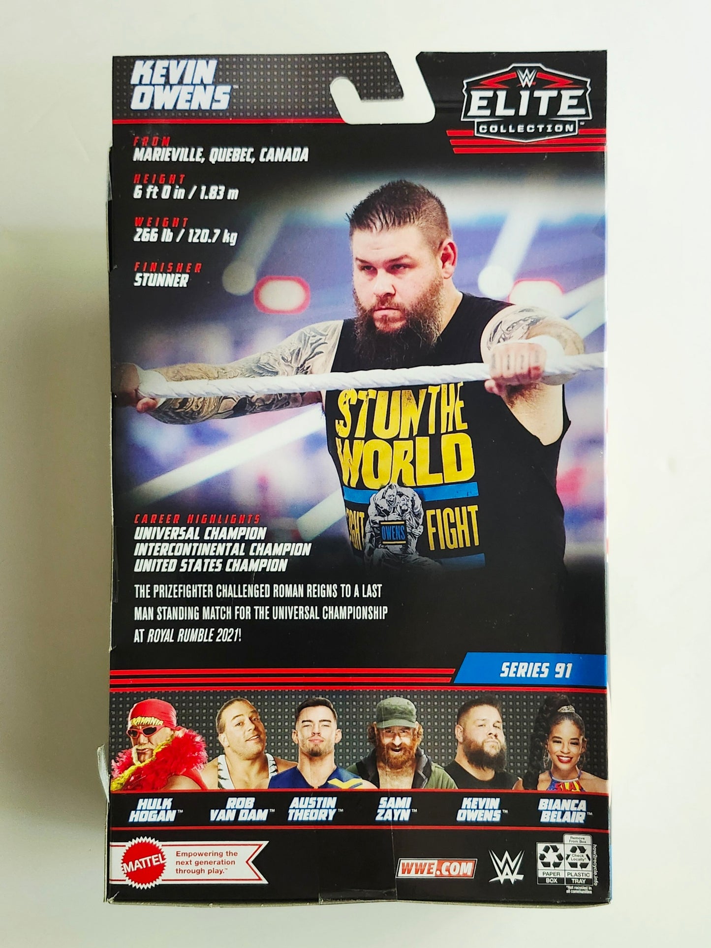 WWE Elite Collection Series 91 Kevin Owens Action Figure