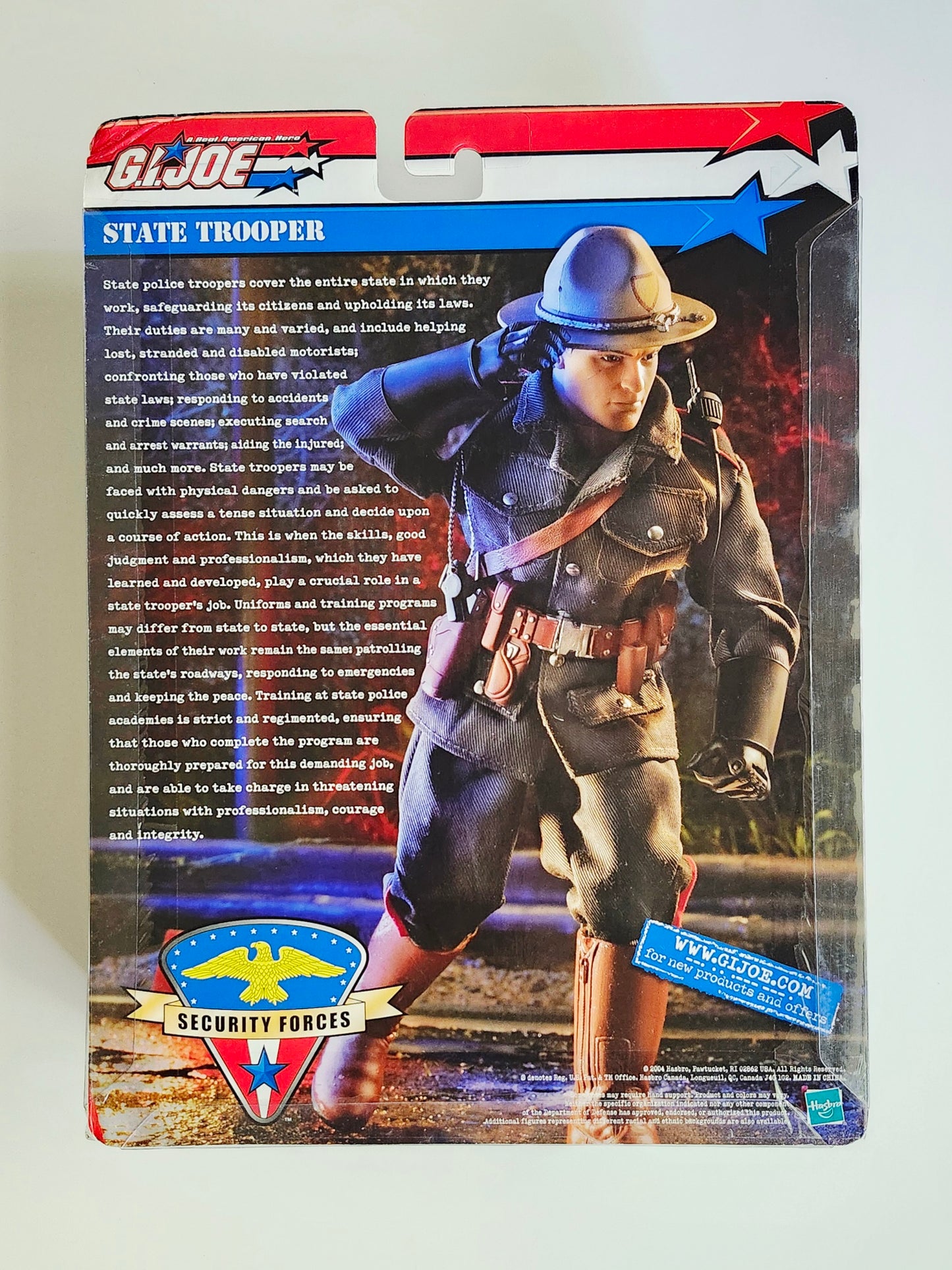 G.I. Joe State Trooper (Caucasian) 12-Inch Action Figure